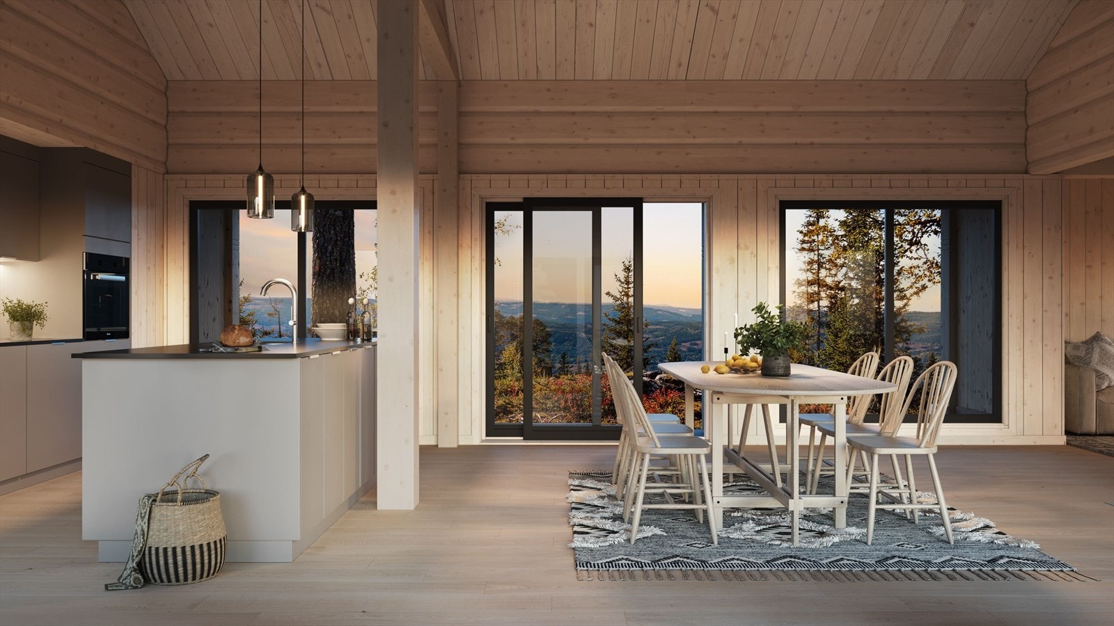 Øvre Høghaugen_hafjell-rindalshytter_interiør.jpg Galleribilde