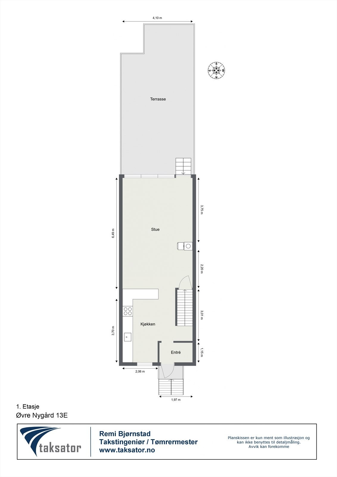PLANTEGNING 1. ETASJE Galleribilde