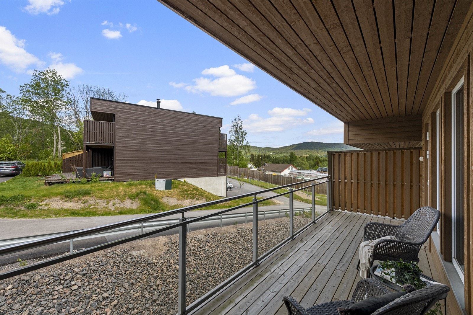 Balkongen er delvis overbygget Galleribilde