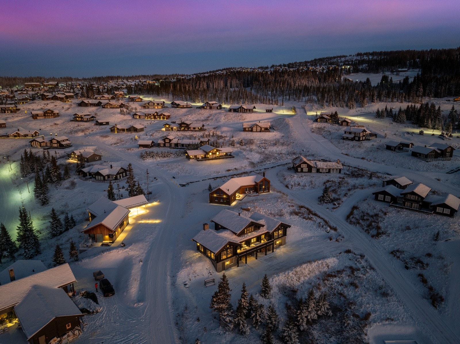Flott beliggenhet på Mosetertoppen Galleribilde