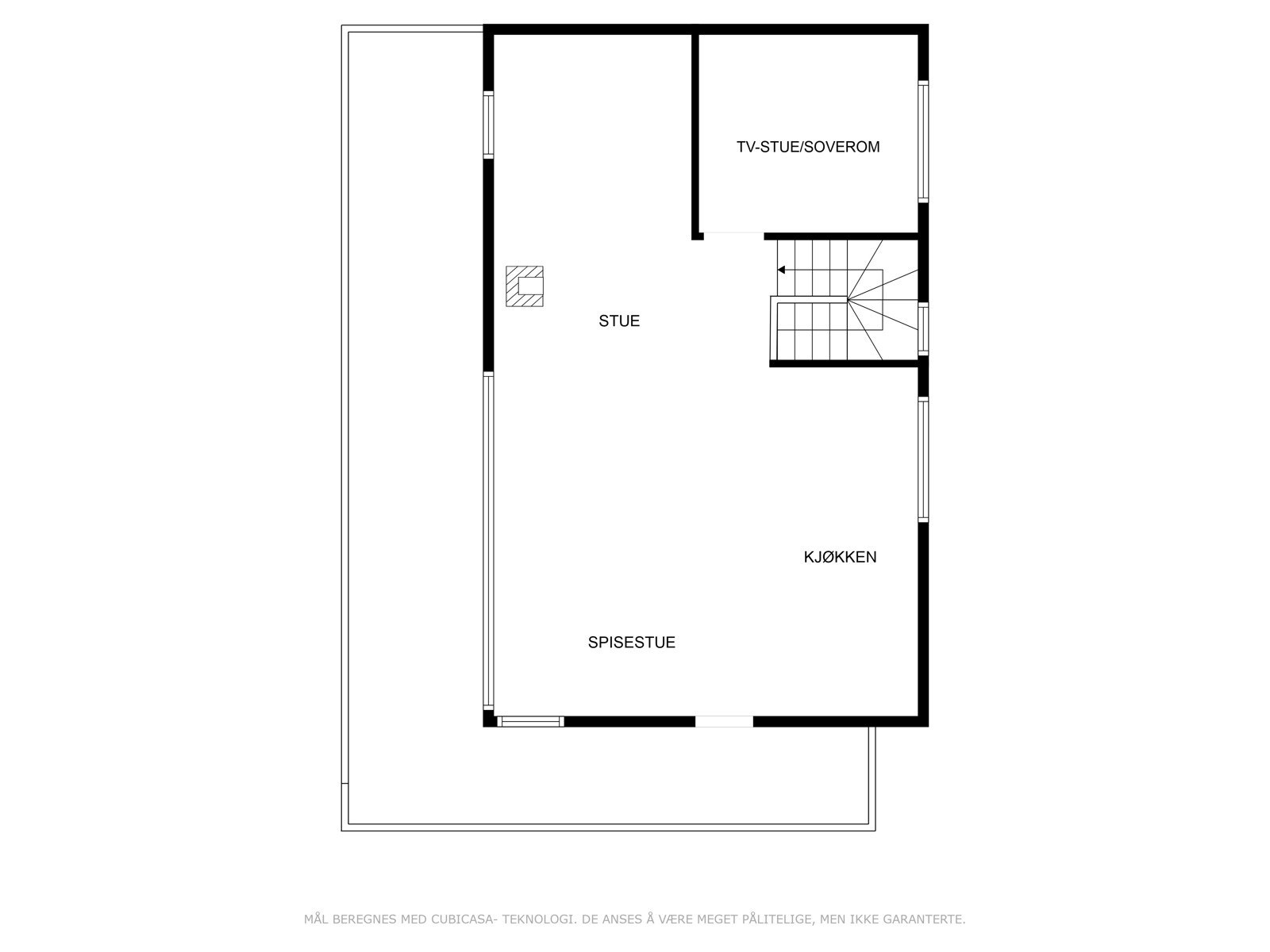 Plantegning Galleribilde