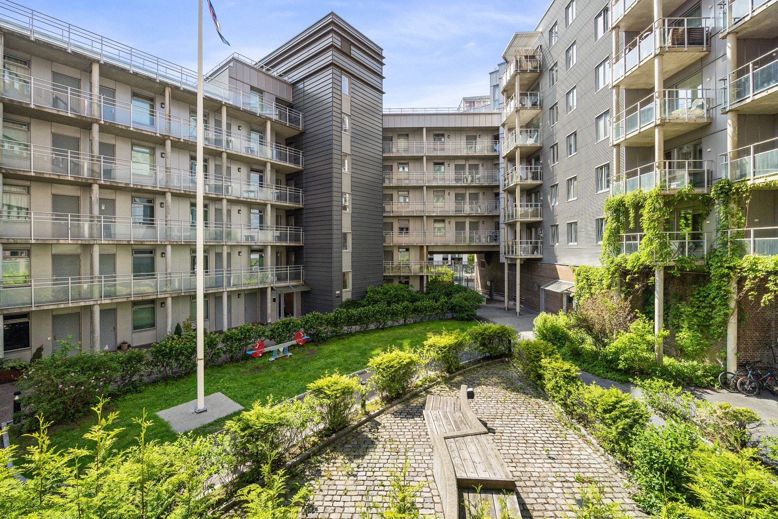 Soverommet vender ut mot rolige omgivelser Galleribilde