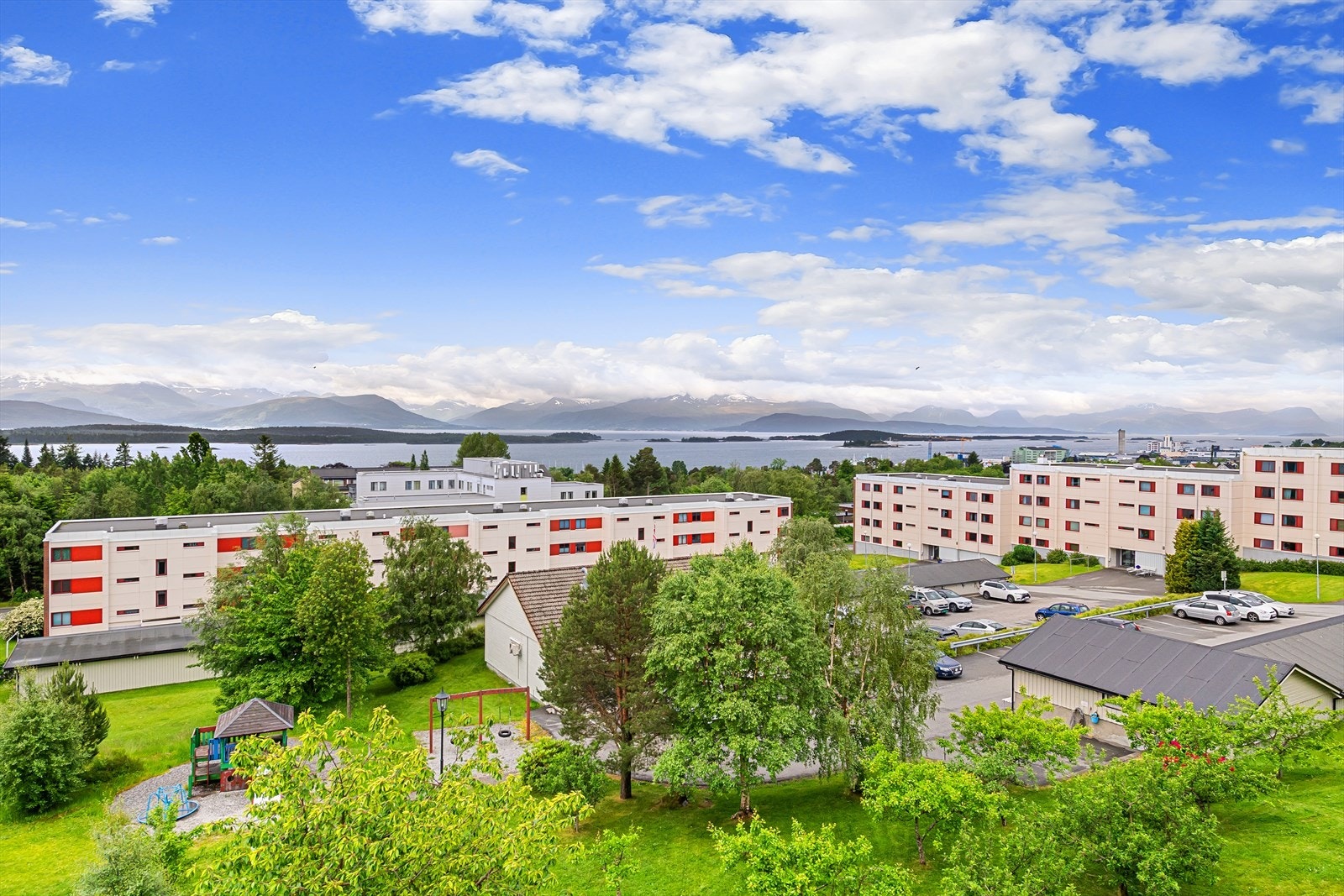 Utsikt fra veranda Galleribilde