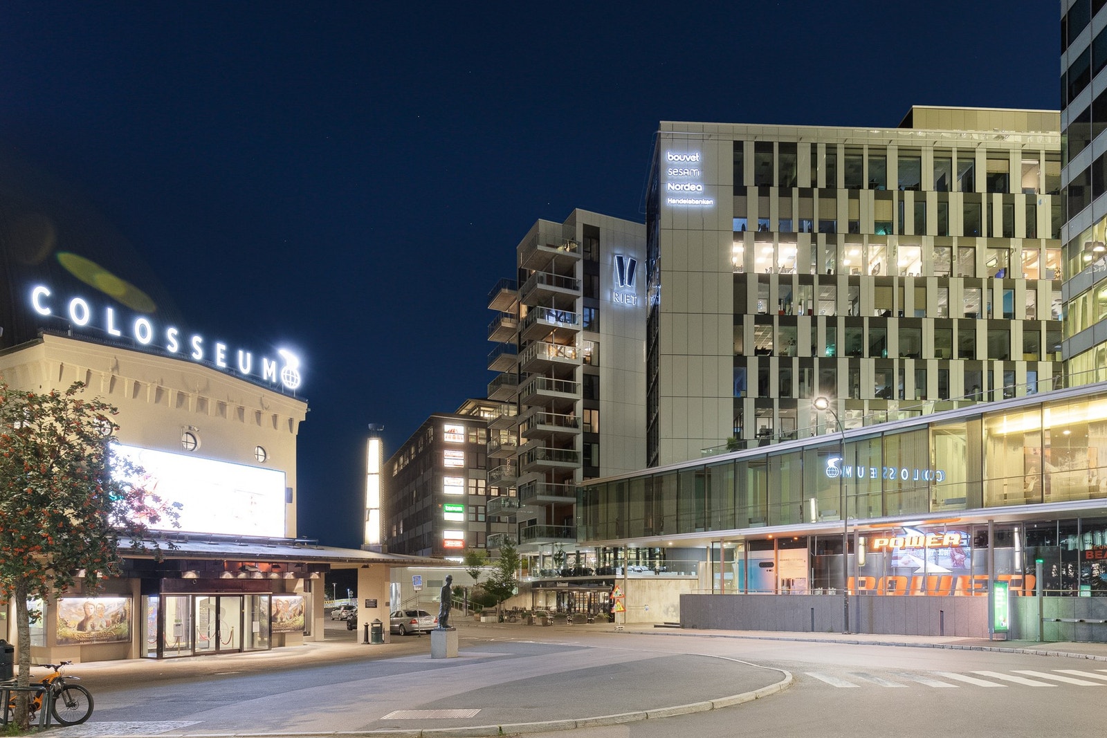 På Majorstuen finner du blant annet Majorstuen T-bane (under fornyelse), Colosseum Senter & kino m.m. Galleribilde