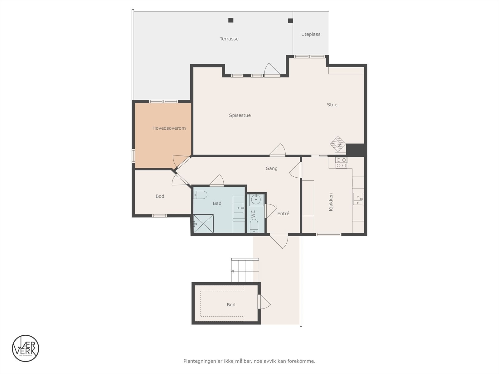 Plantegning Eivindhagen 21 Galleribilde