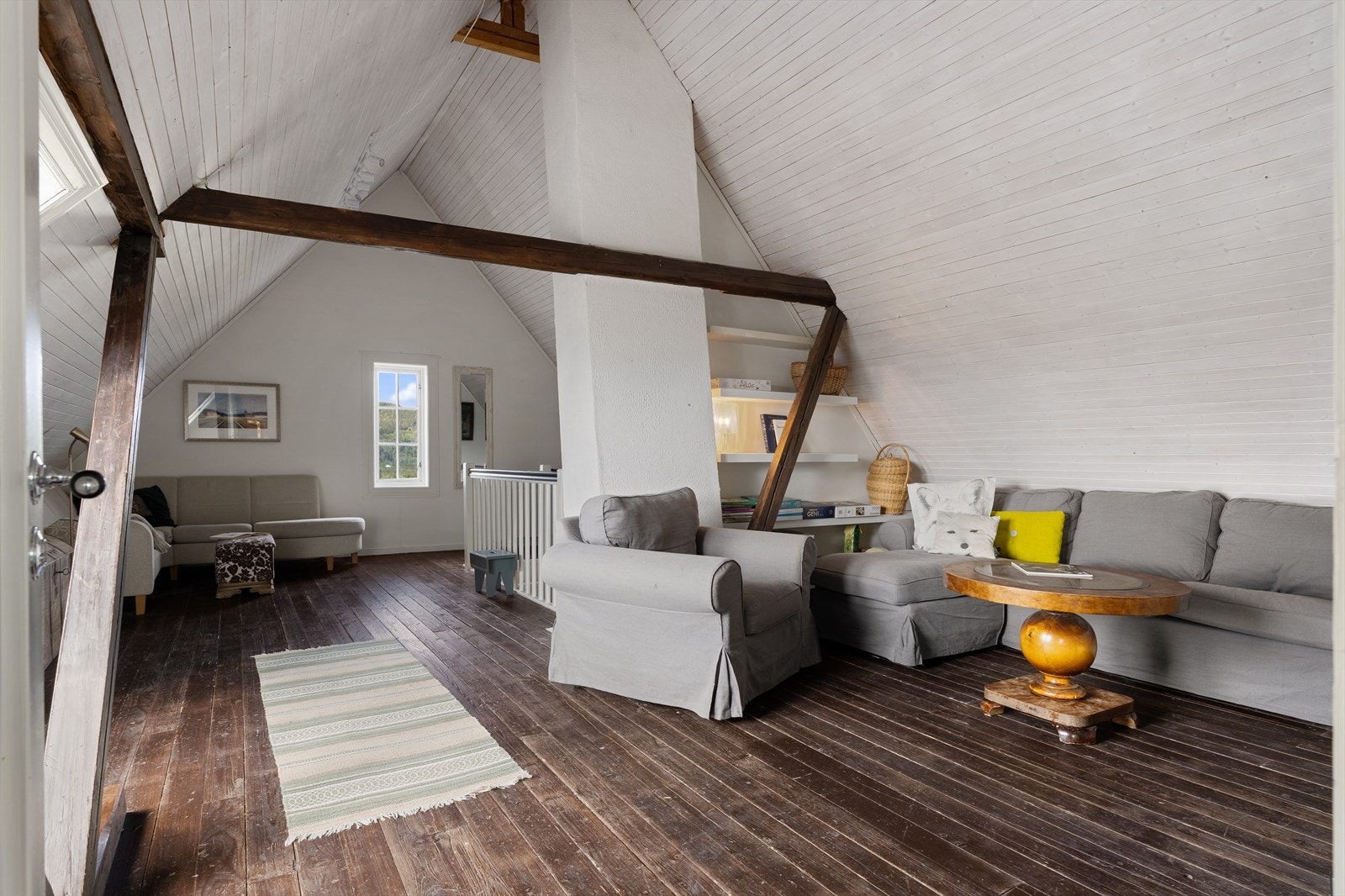 Stor loftstue med åpen himlimng Galleribilde