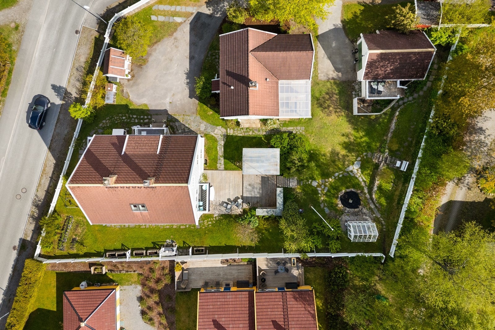 Dronefoto Galleribilde