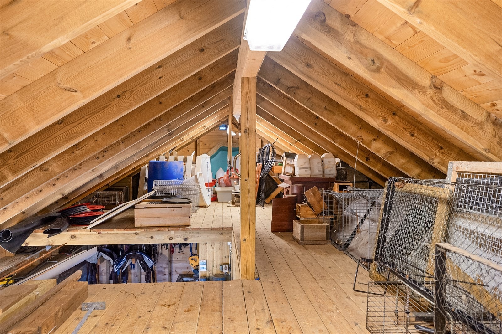 Loft garasje Galleribilde