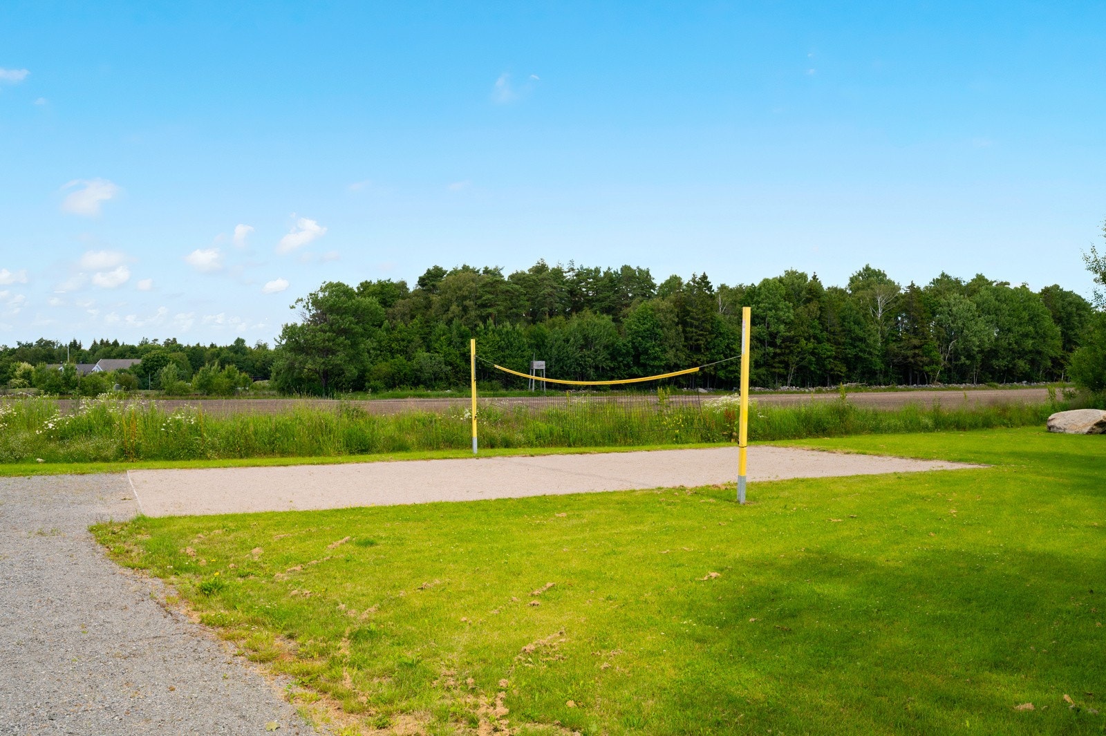 Det er også volleyballbane Galleribilde