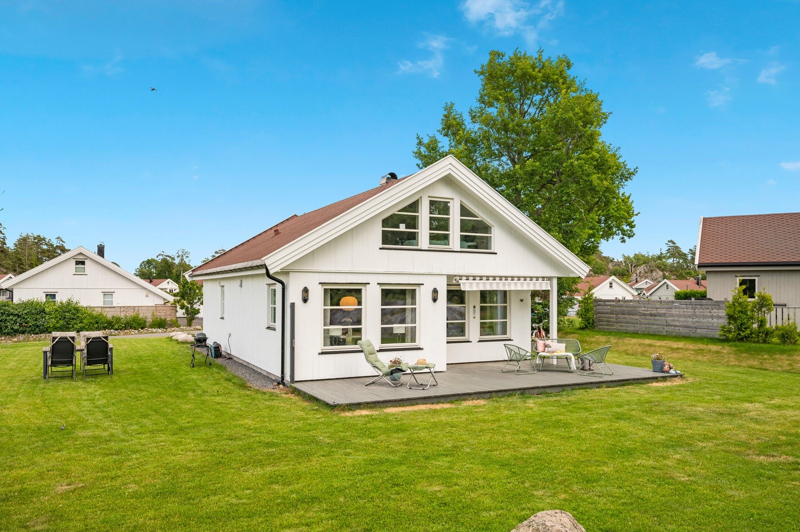 Det er godt med boltreplass på tomten Galleribilde