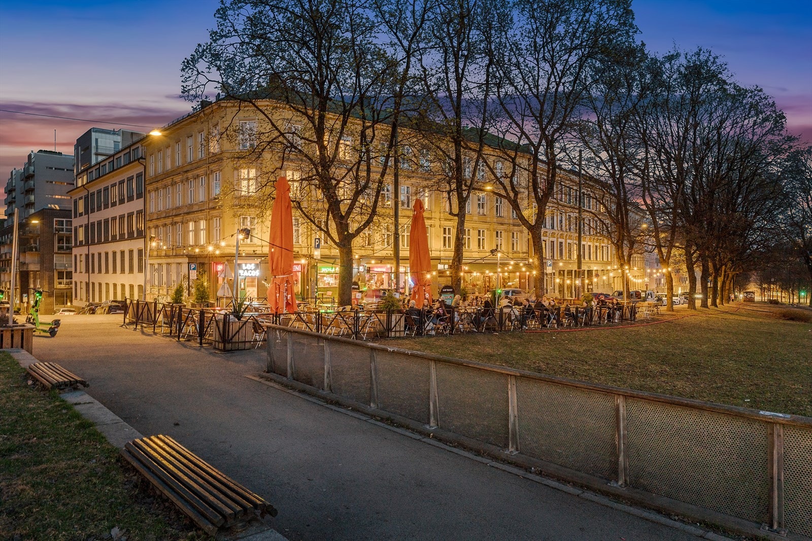 Flere hyggelige spisesteder med tøffel avstand fra boligen Galleribilde