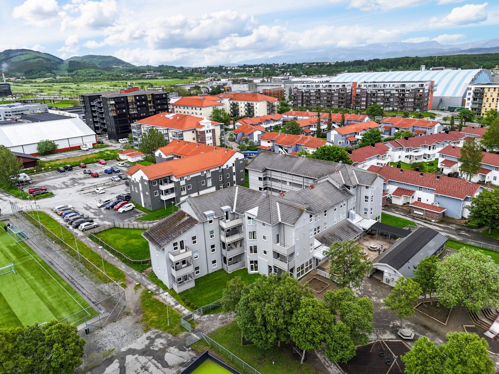 Kort vei til City Nord, Nordlandshallen, Spektrum mm. Galleribilde