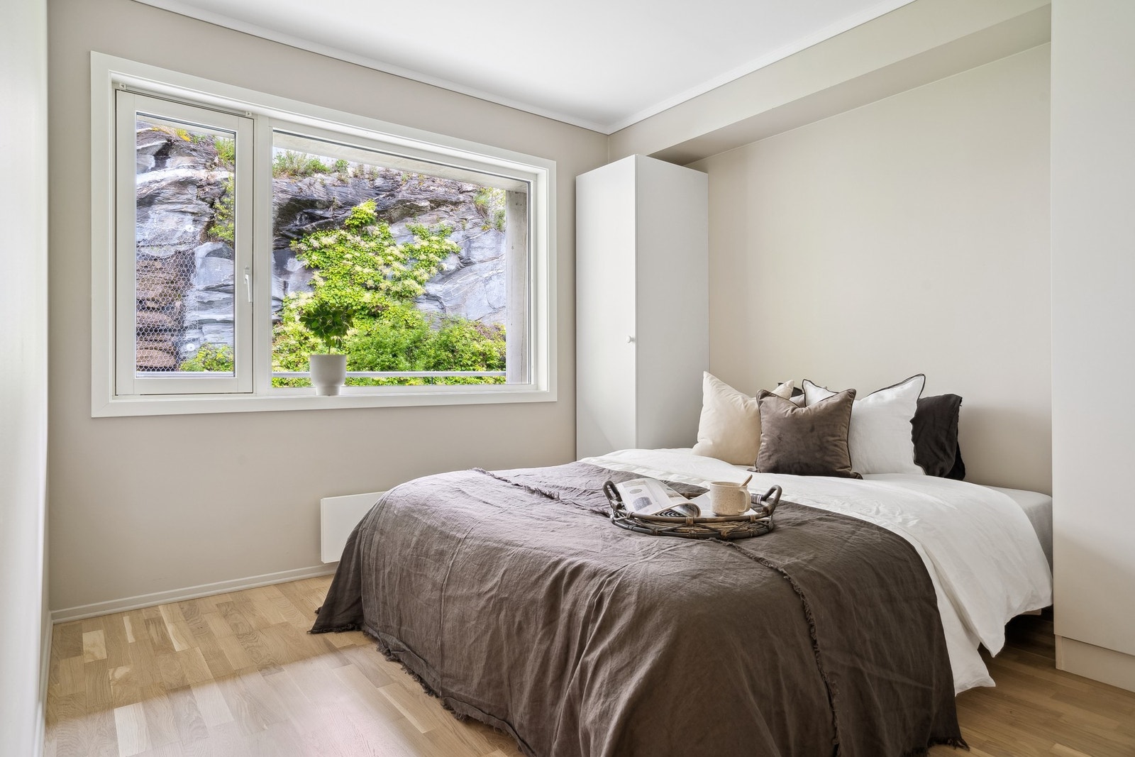 Leiligheten har to soverom som måler ca. 11,6 og 7,8 kvm. Galleribilde