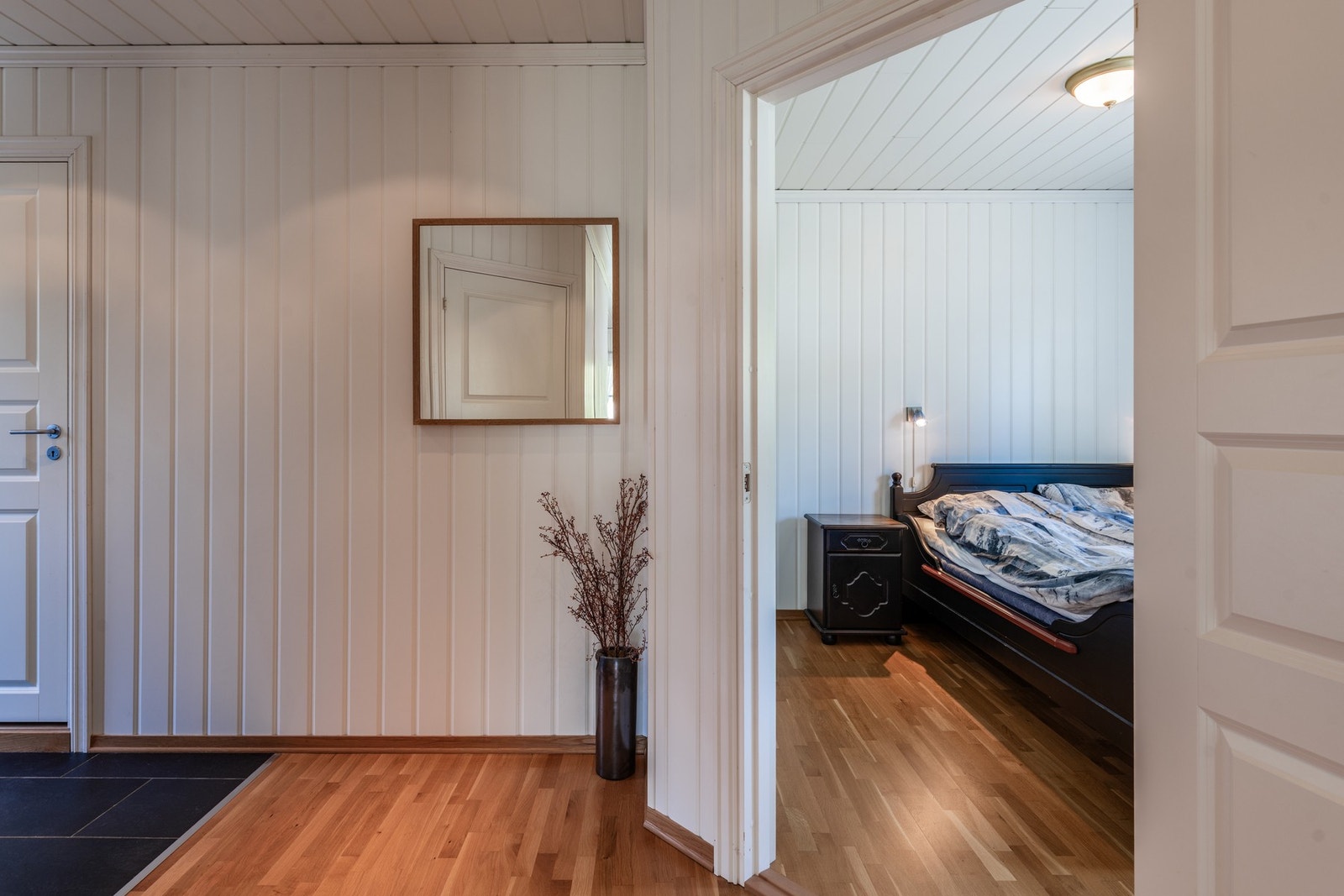 Leiligheten har tre fine soverom Galleribilde