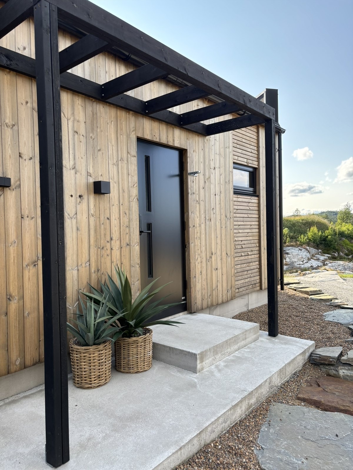 Inngangsparti Galleribilde