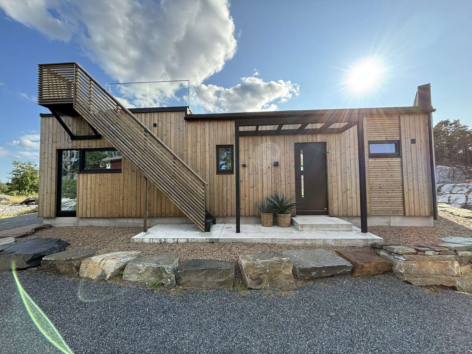 Inngangsparti Galleribilde