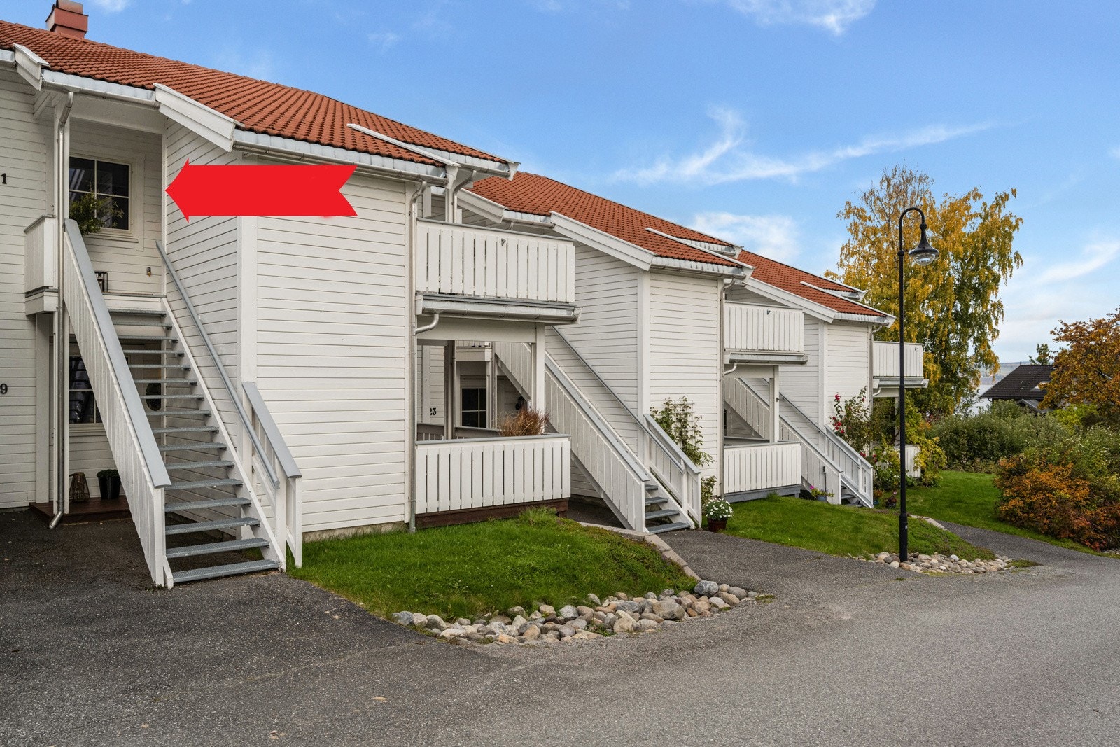 Leiligheten ligger i 2.etasje Galleribilde