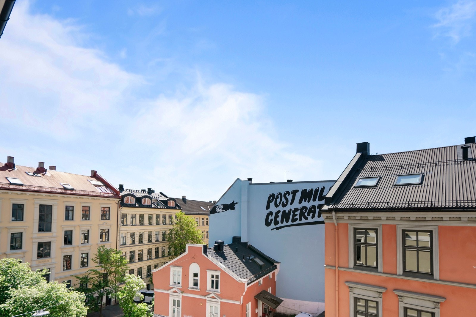 Leiligheten ligger høyt og fritt til Galleribilde