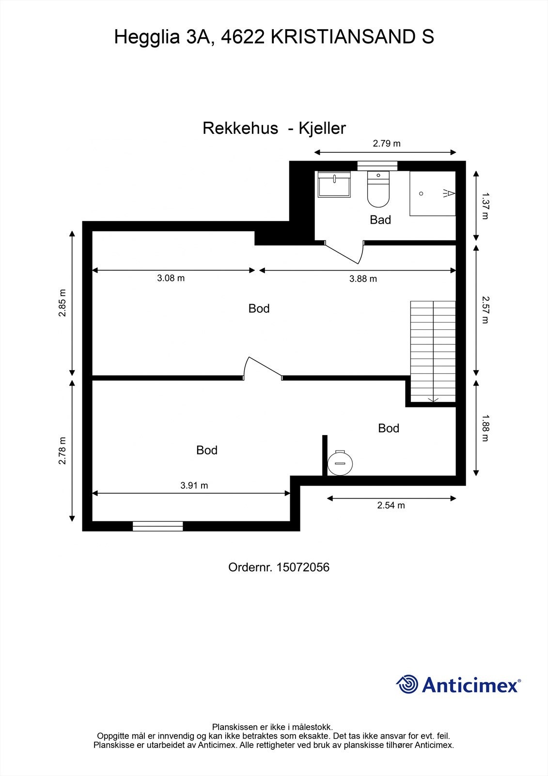 Plantegning- Kjeller Galleribilde