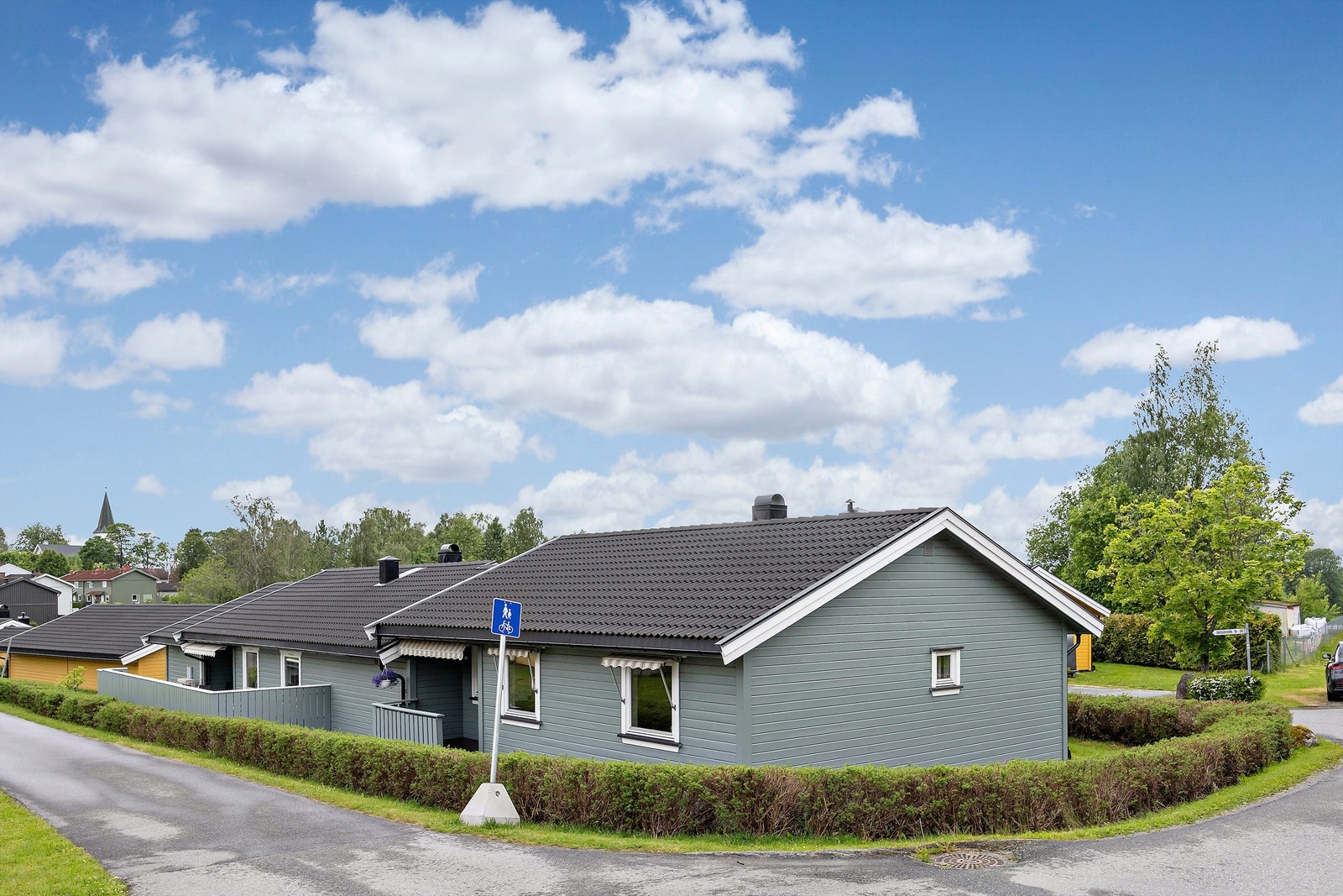 Boligene er godt vedlikeholdt utvendig Galleribilde