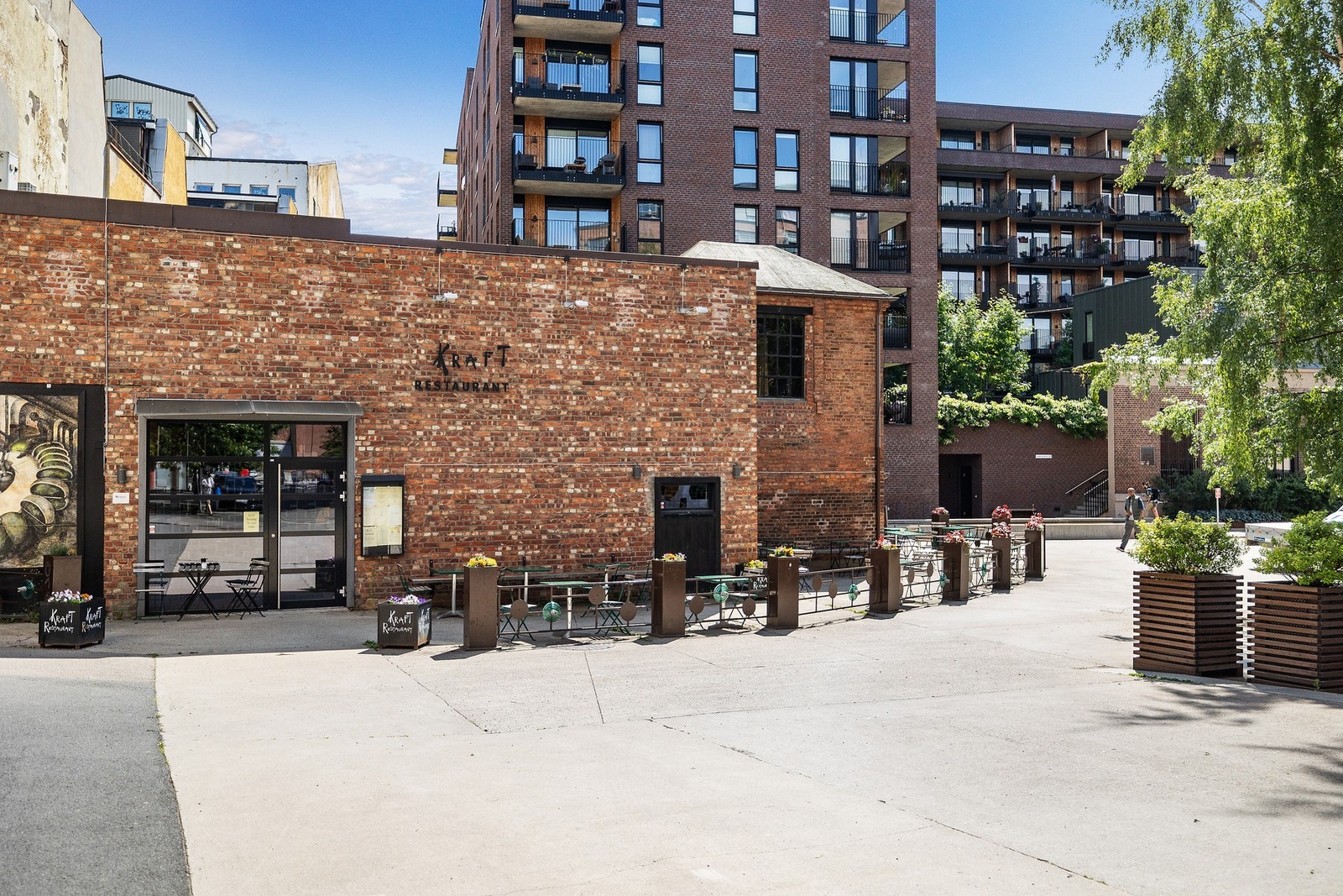 Restaurant Kraft ligger like ved. Galleribilde