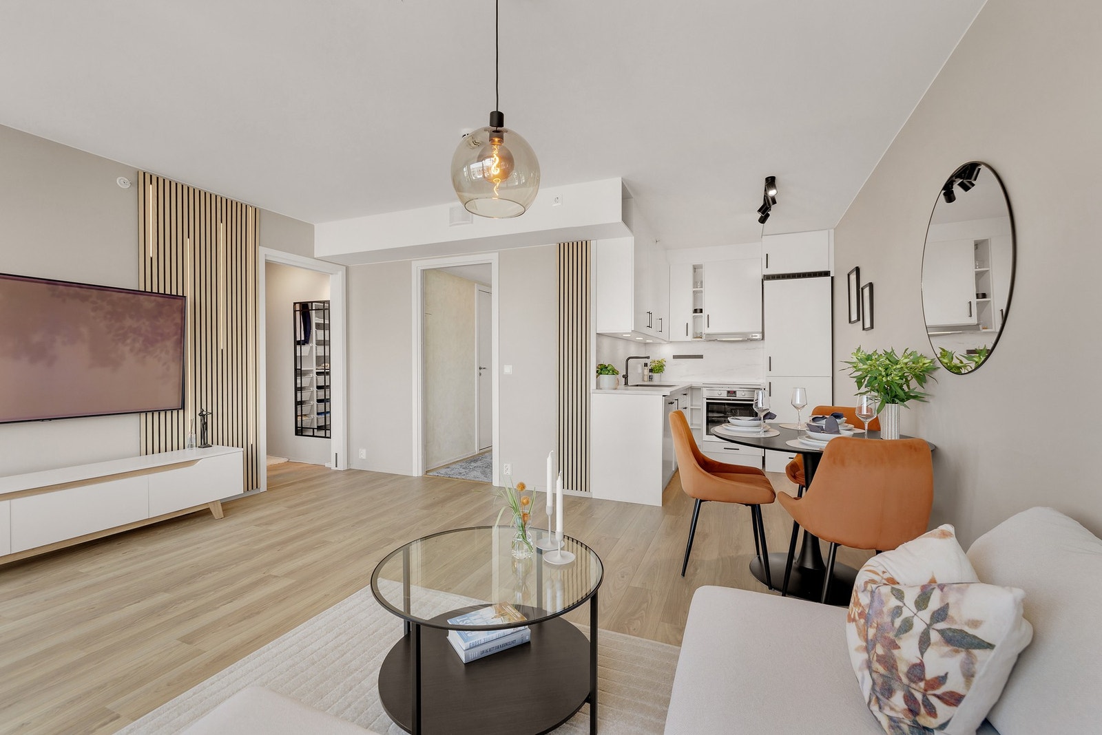 God planløsning og moderne stil. Galleribilde