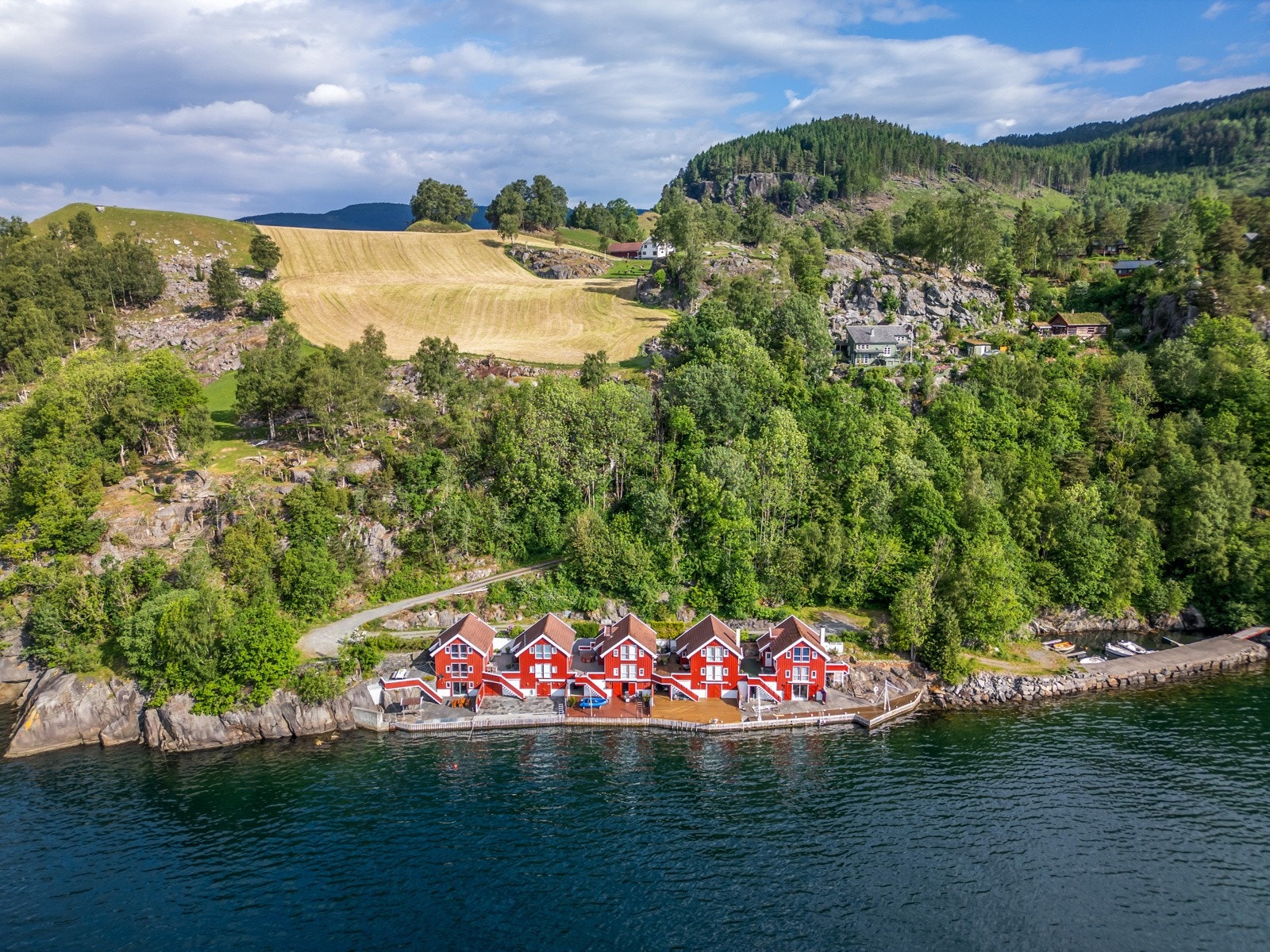 Dronefoto Galleribilde