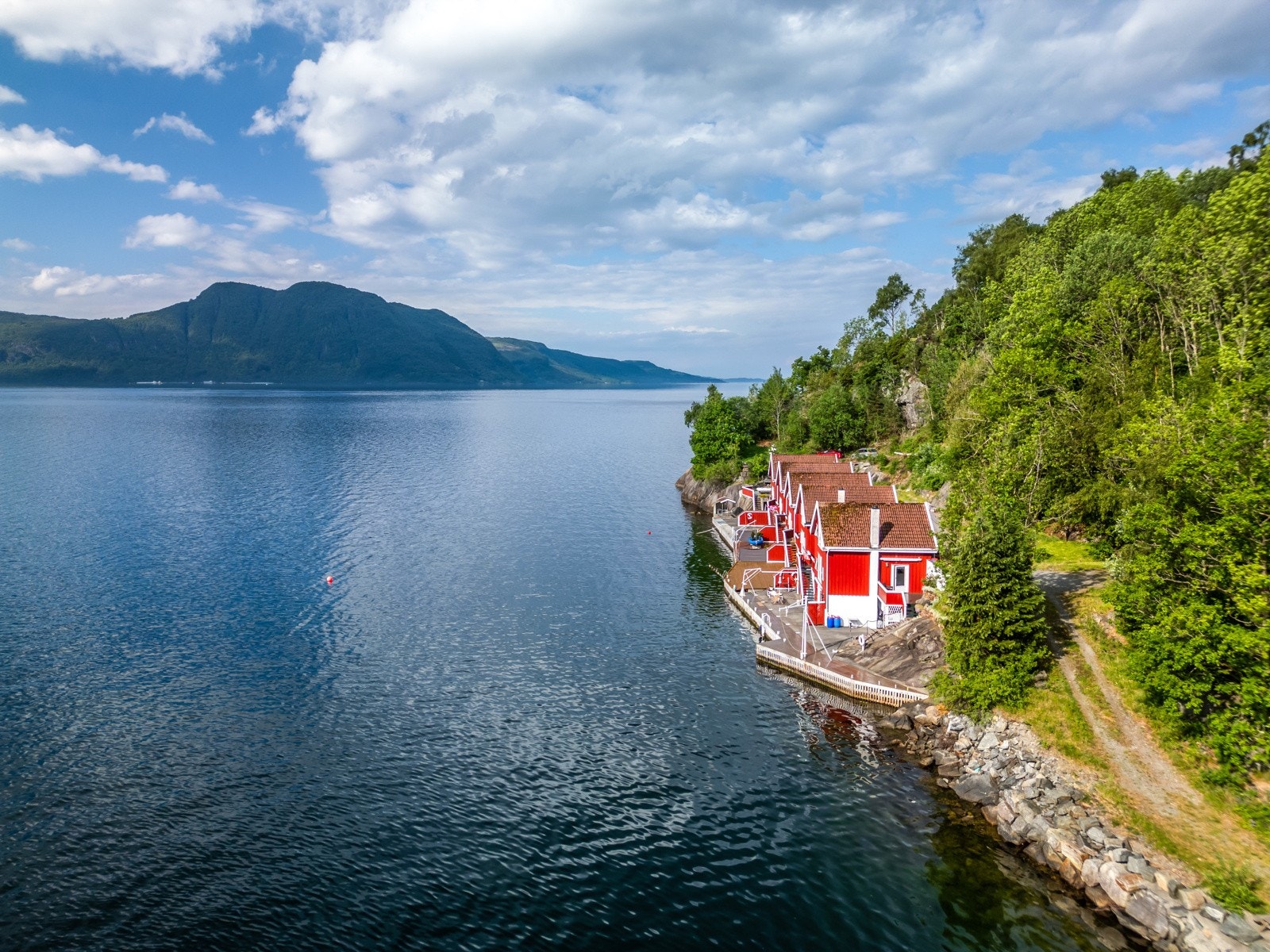 Dronefoto Galleribilde