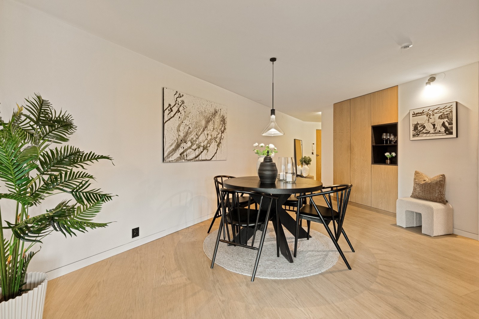 Atmosfæren i stuen er virkelig herlig og innbydende. Galleribilde