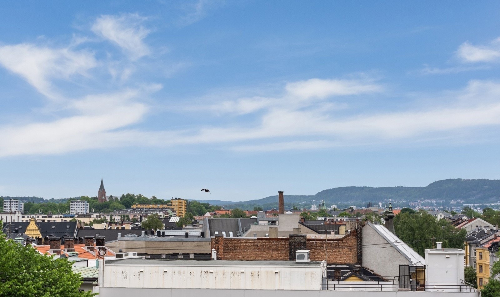 Her kan du nyte gode solforhold med en fantastisk utsikt over Oslo og fjorden Galleribilde