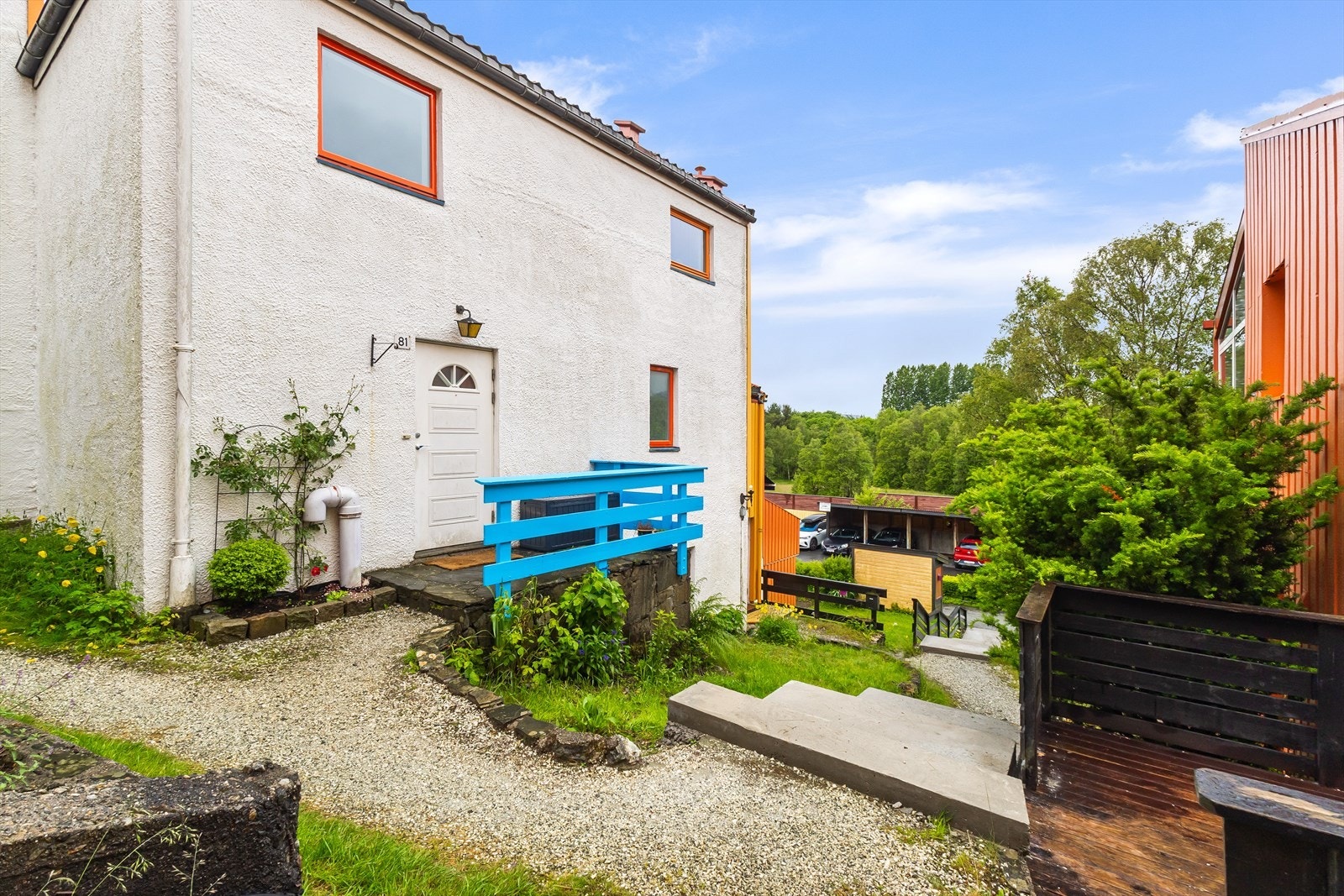 Fordelen ved å være en del av et borettslag er at store deler av ytre vedlikehold tilfaller borettslaget. Galleribilde