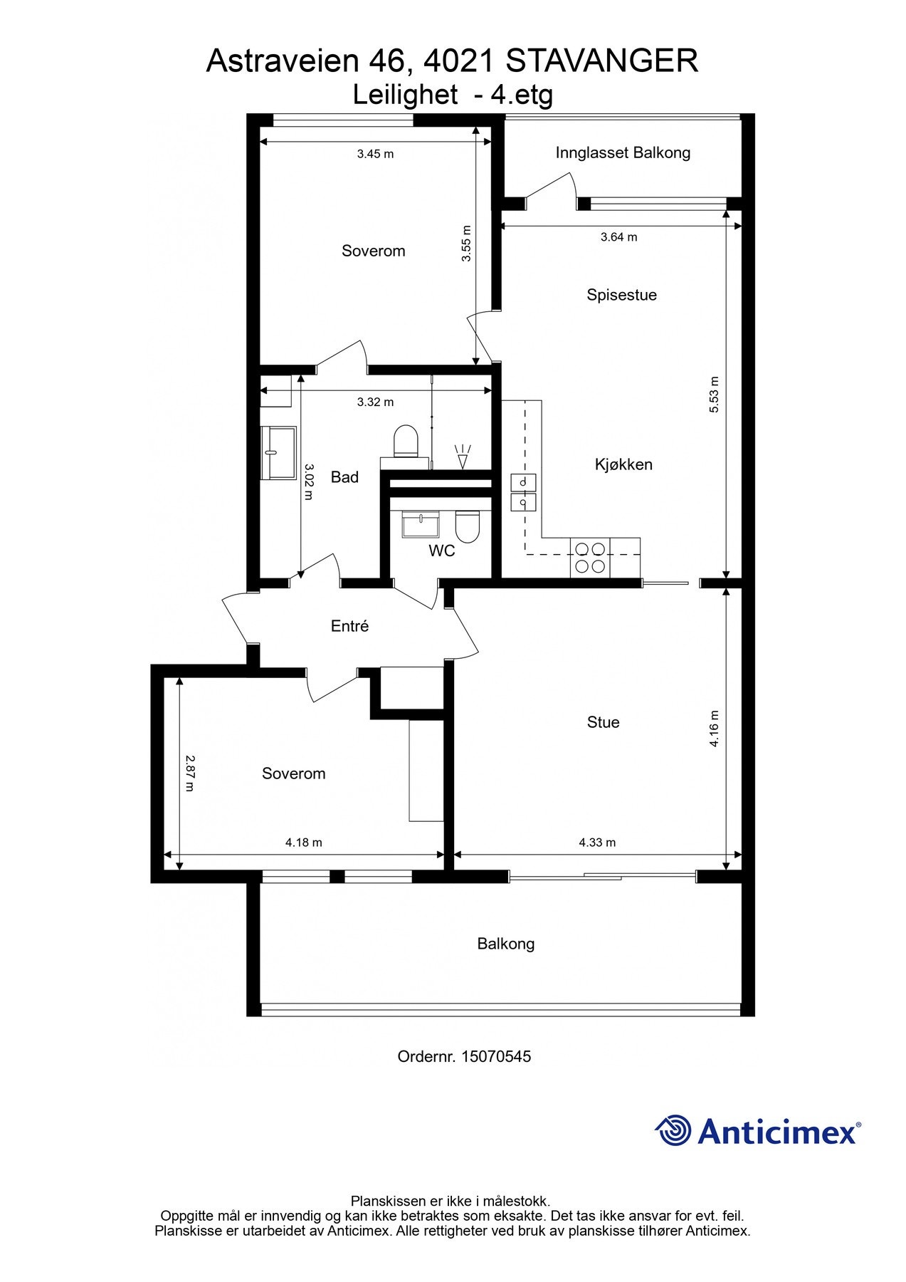 Plantegning | Astraveien 46 Galleribilde