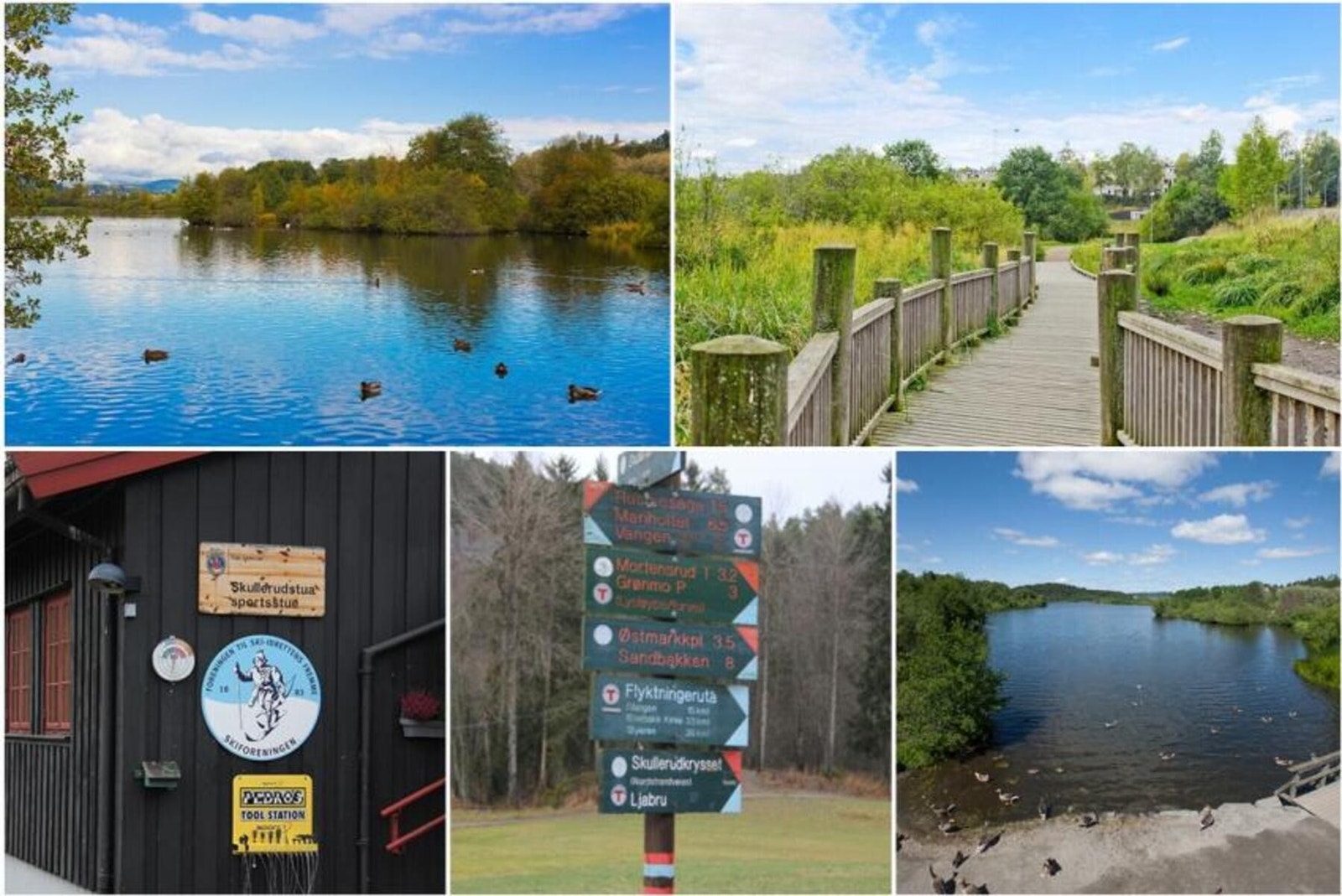 Øst- og Sørmarka ligger i tilknytning til bydelen Galleribilde