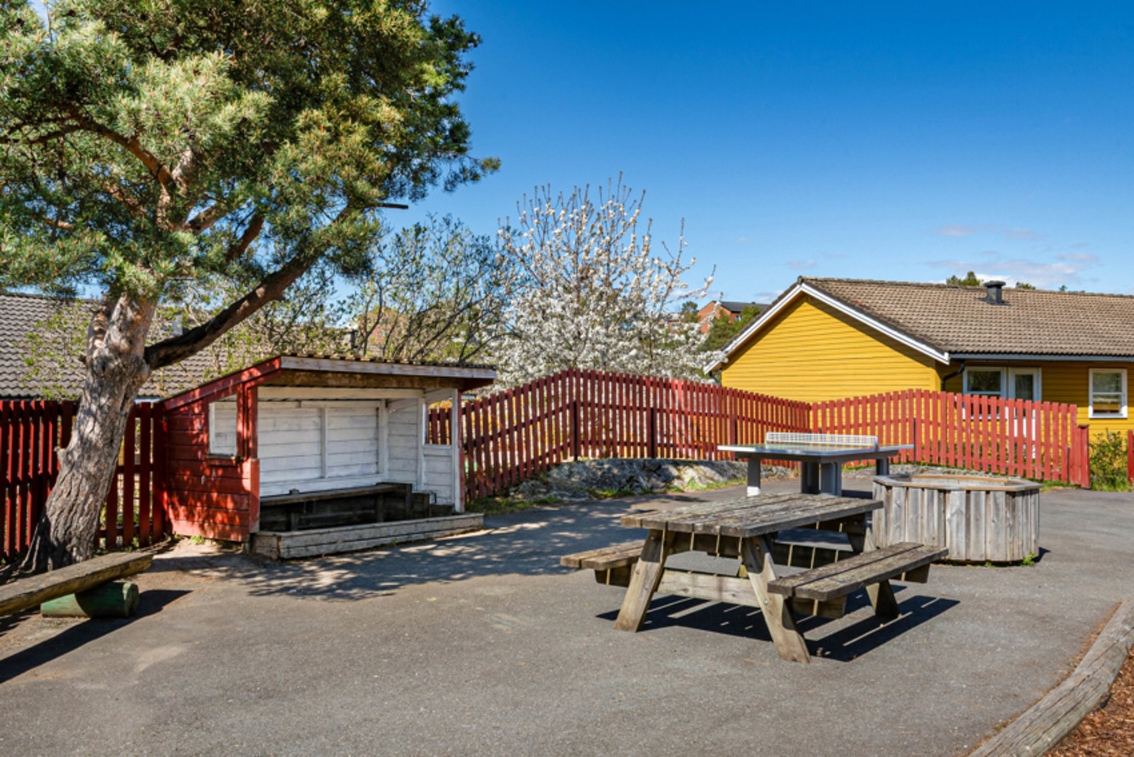 Her bor man i et hyggelig og sammensveiset nabolag. Galleribilde