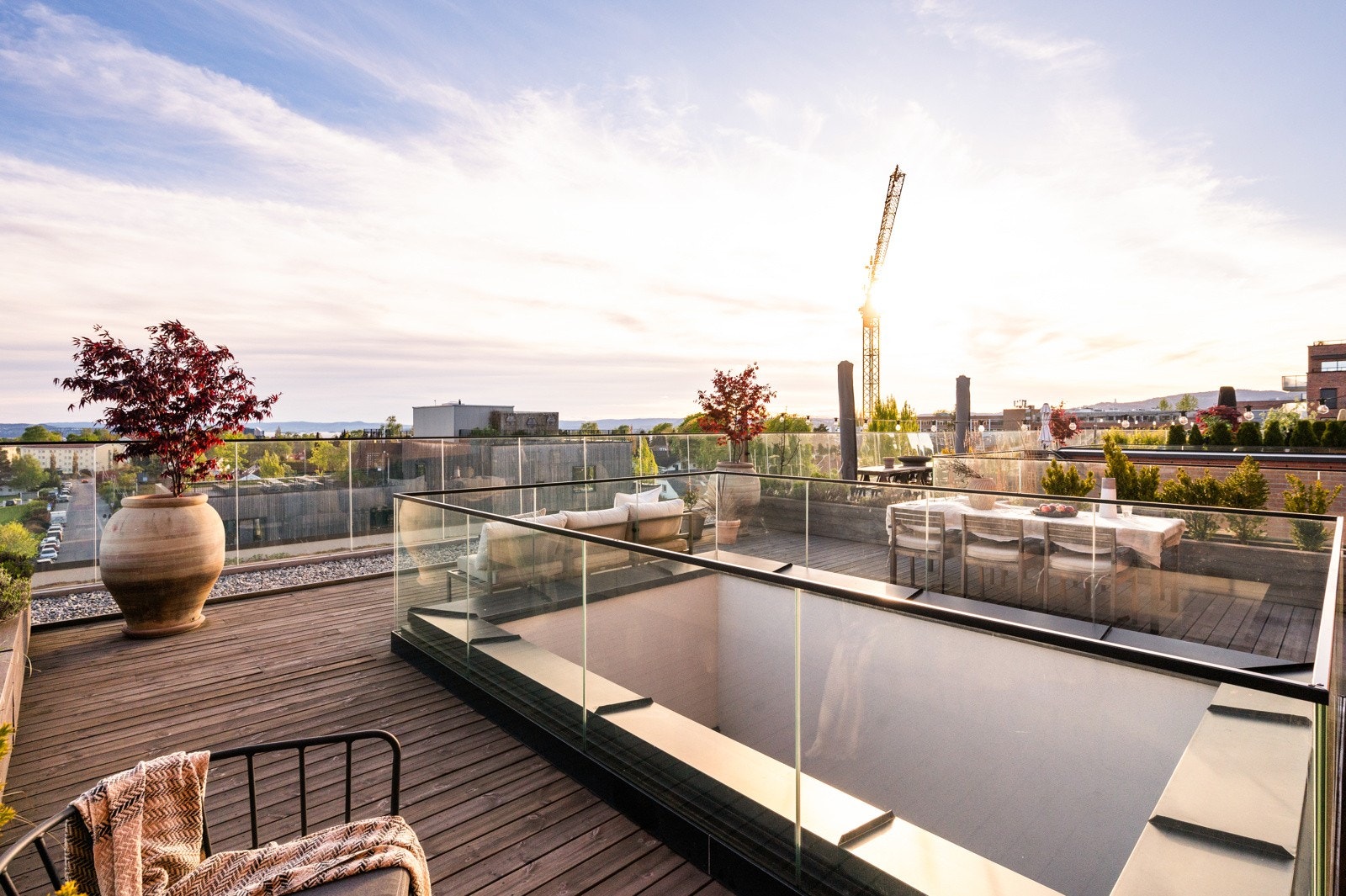 Her har du en vidstrakt utsikt over Oslo by og Oslofjorden Galleribilde