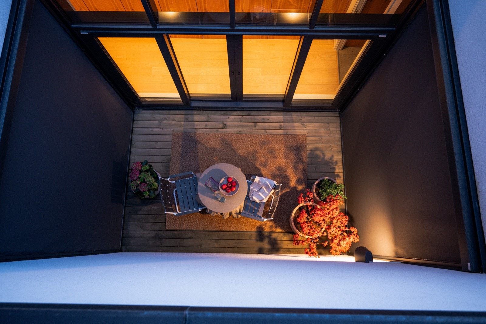 Her kan du se ned i Atriumet. Galleribilde