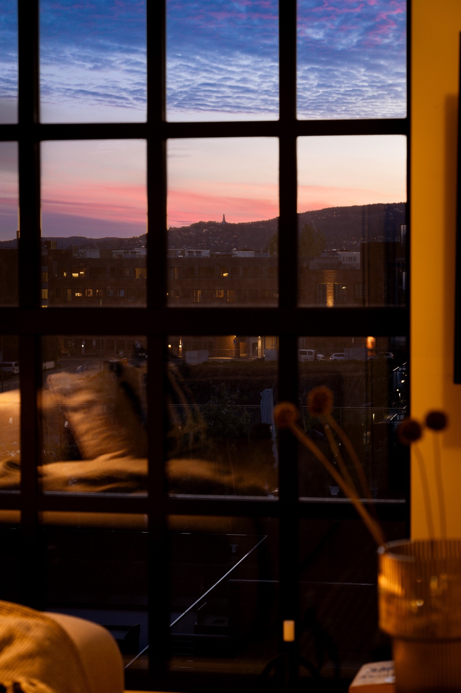 Flott utsikt mot Holmenkollen. Galleribilde