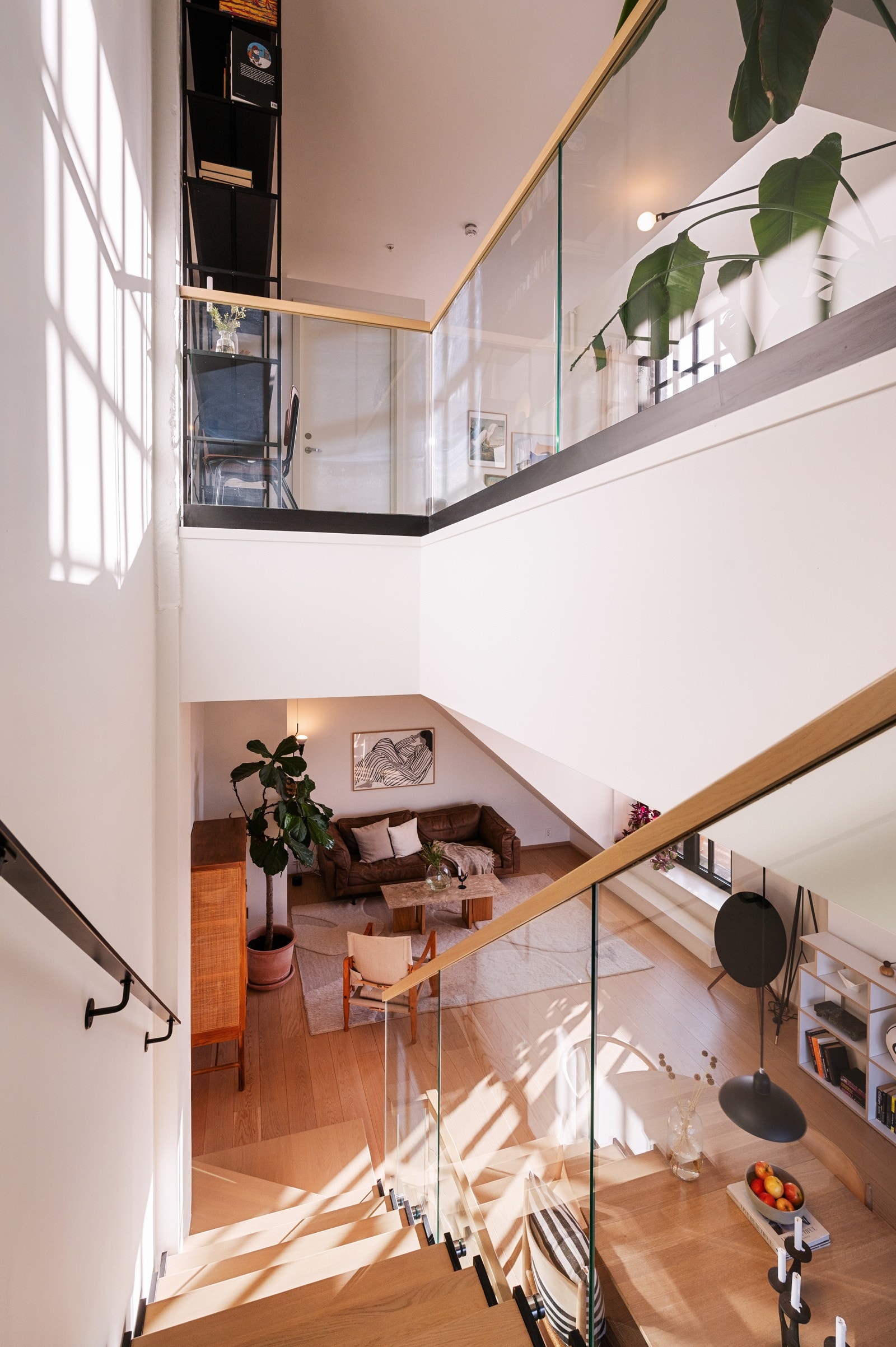 Videre opp til leilighetens 5.etasje. Galleribilde