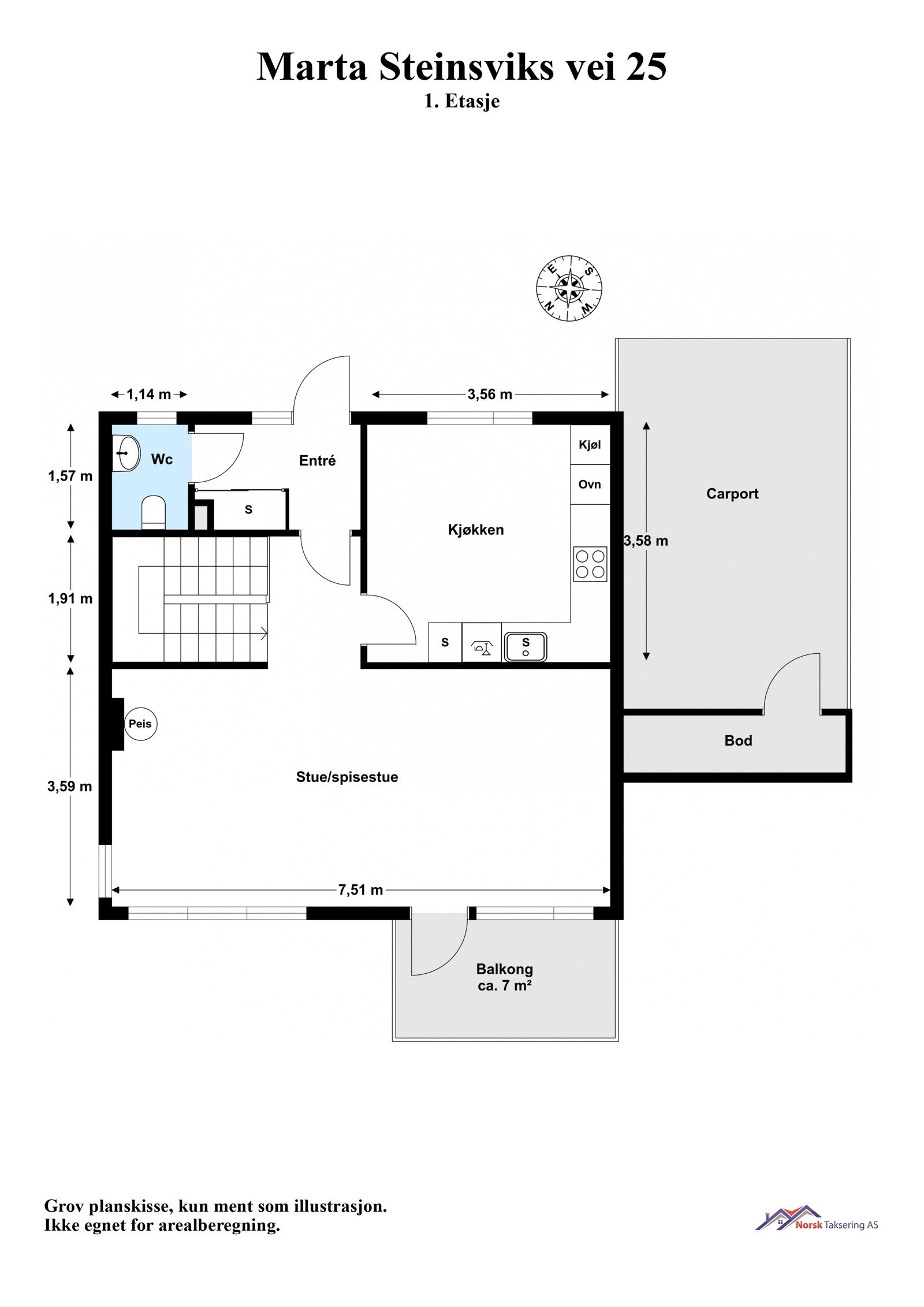 1. etasje Galleribilde