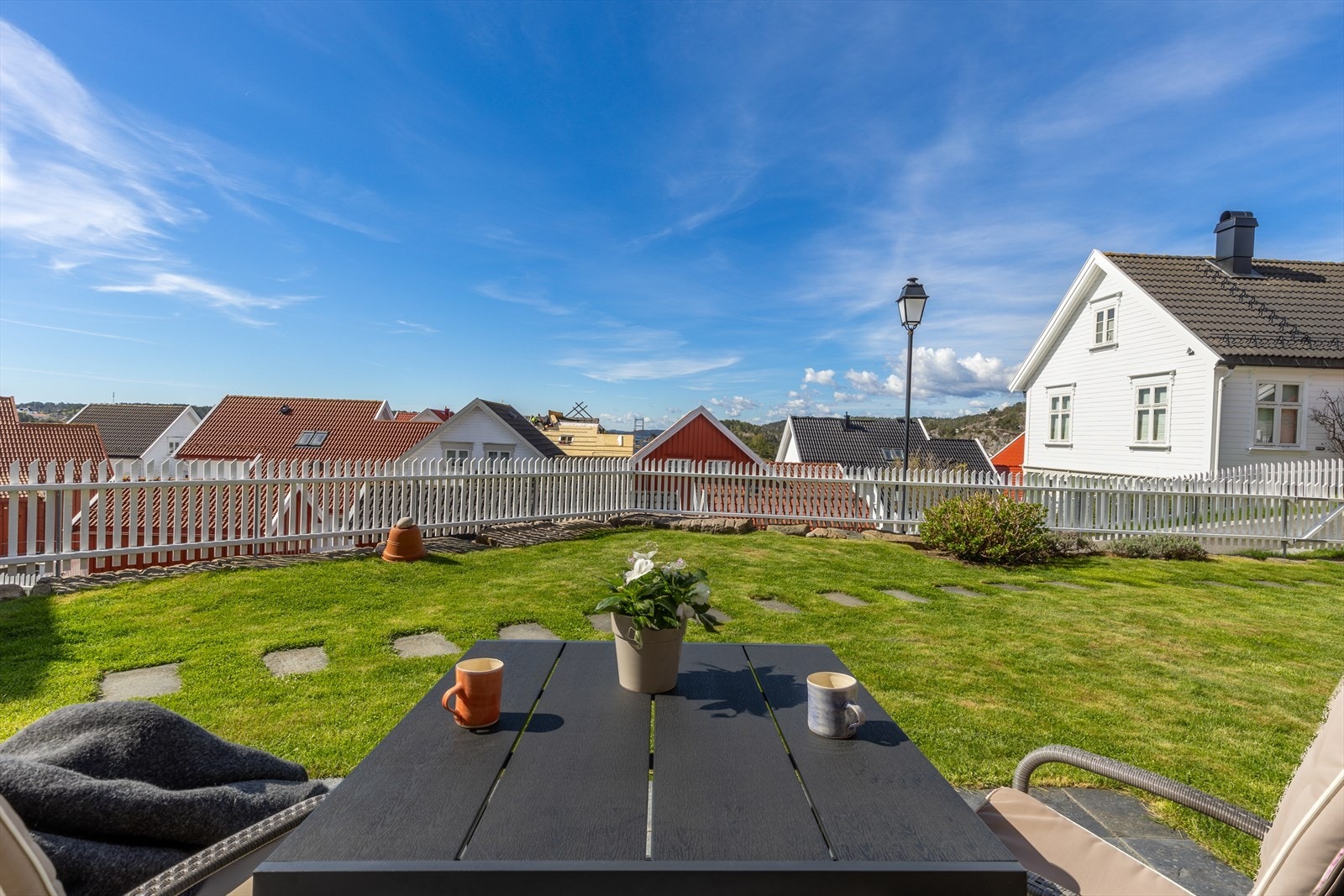 Her kan morgenkaffen og frokosten nytes ute Galleribilde