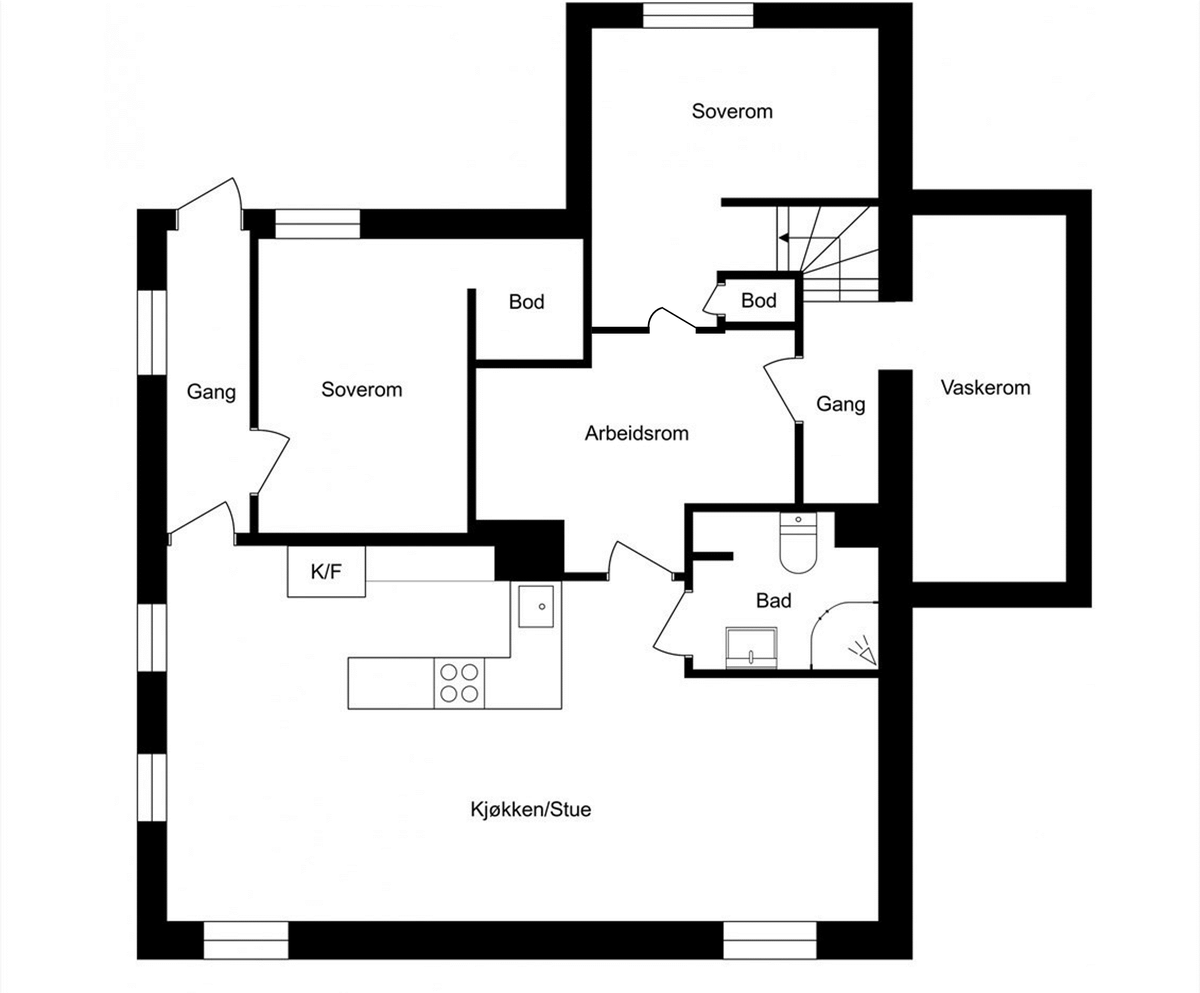 Planløsning Galleribilde