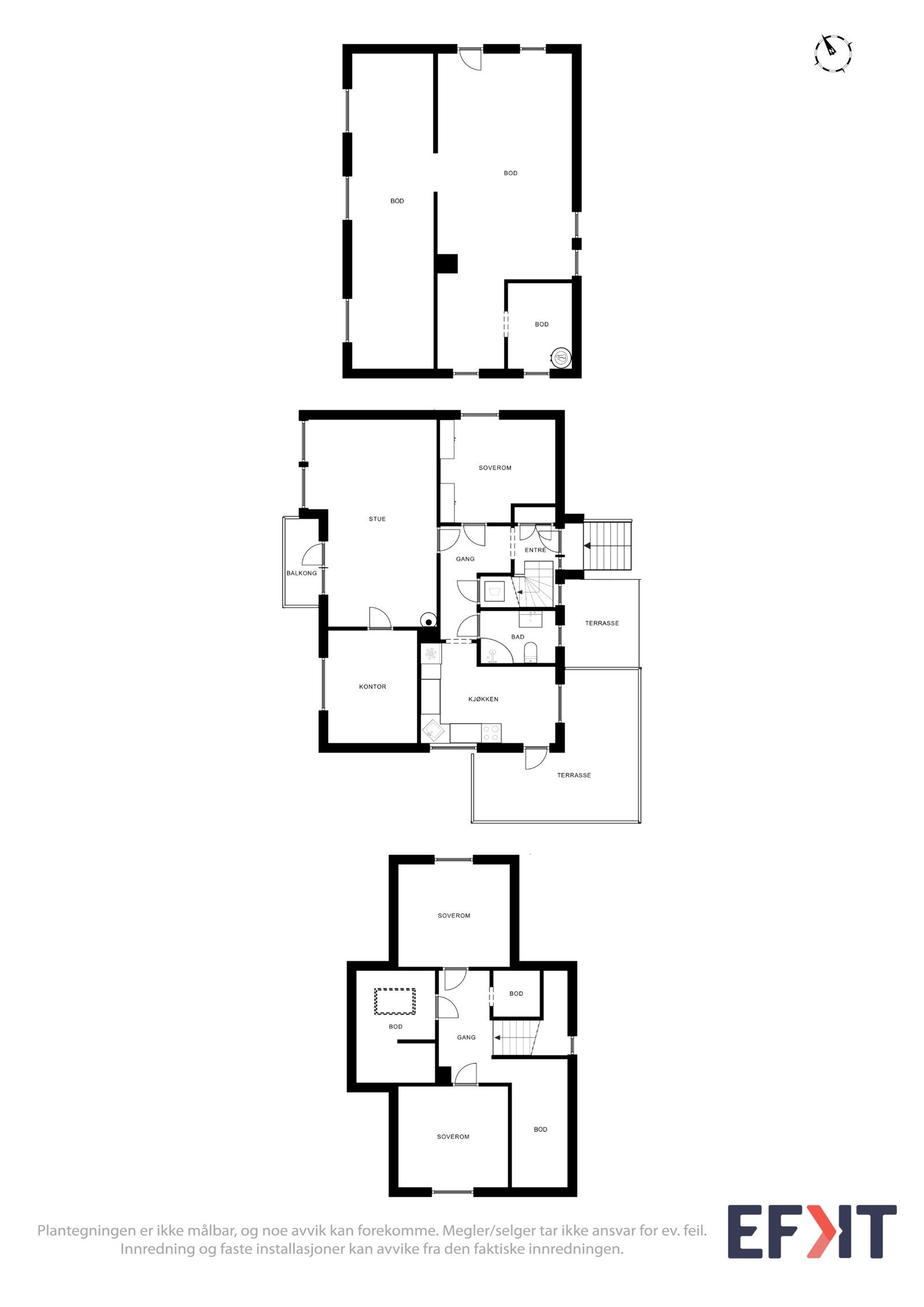 Tips! Ta målene du trenger allerede på visning. Galleribilde
