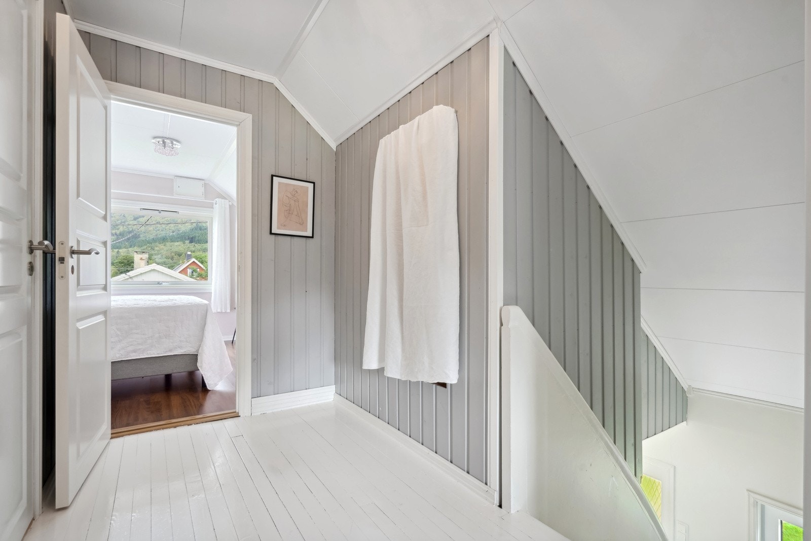 Gang på loftet Galleribilde