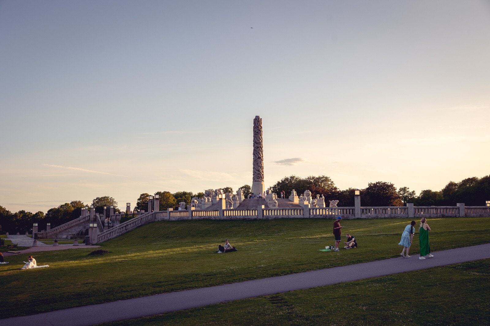 Med sine flotte turstier, idrettsanlegg og Vigelandsparken, gir dette fantastiske muligheter for joggeturer, avslapning eller sosiale aktiviteter. Galleribilde