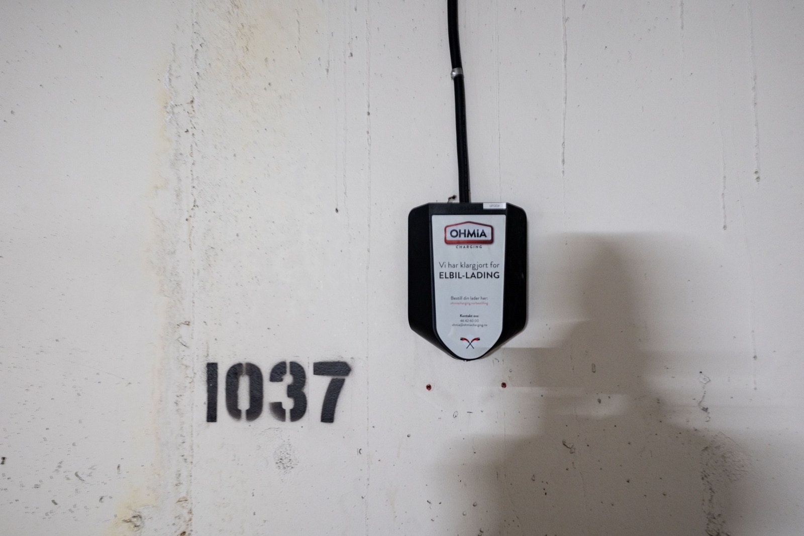 Det er klargjort for elbilader Galleribilde