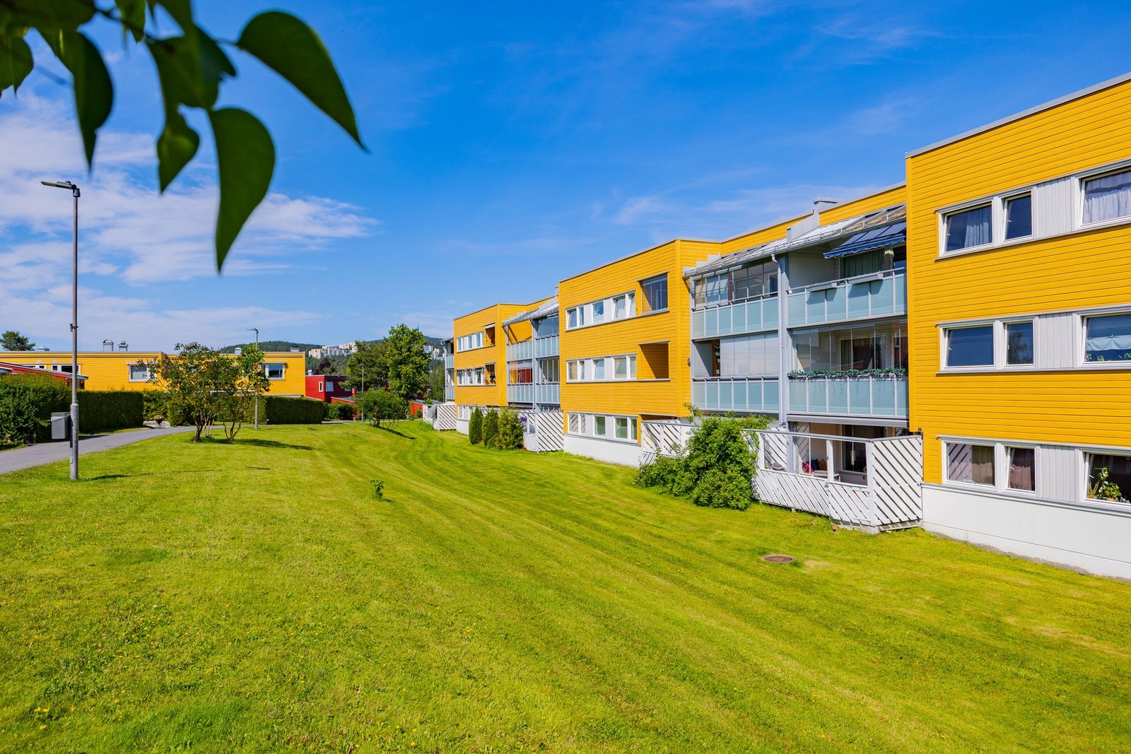 Flott intern beliggenhet i borettslaget Galleribilde