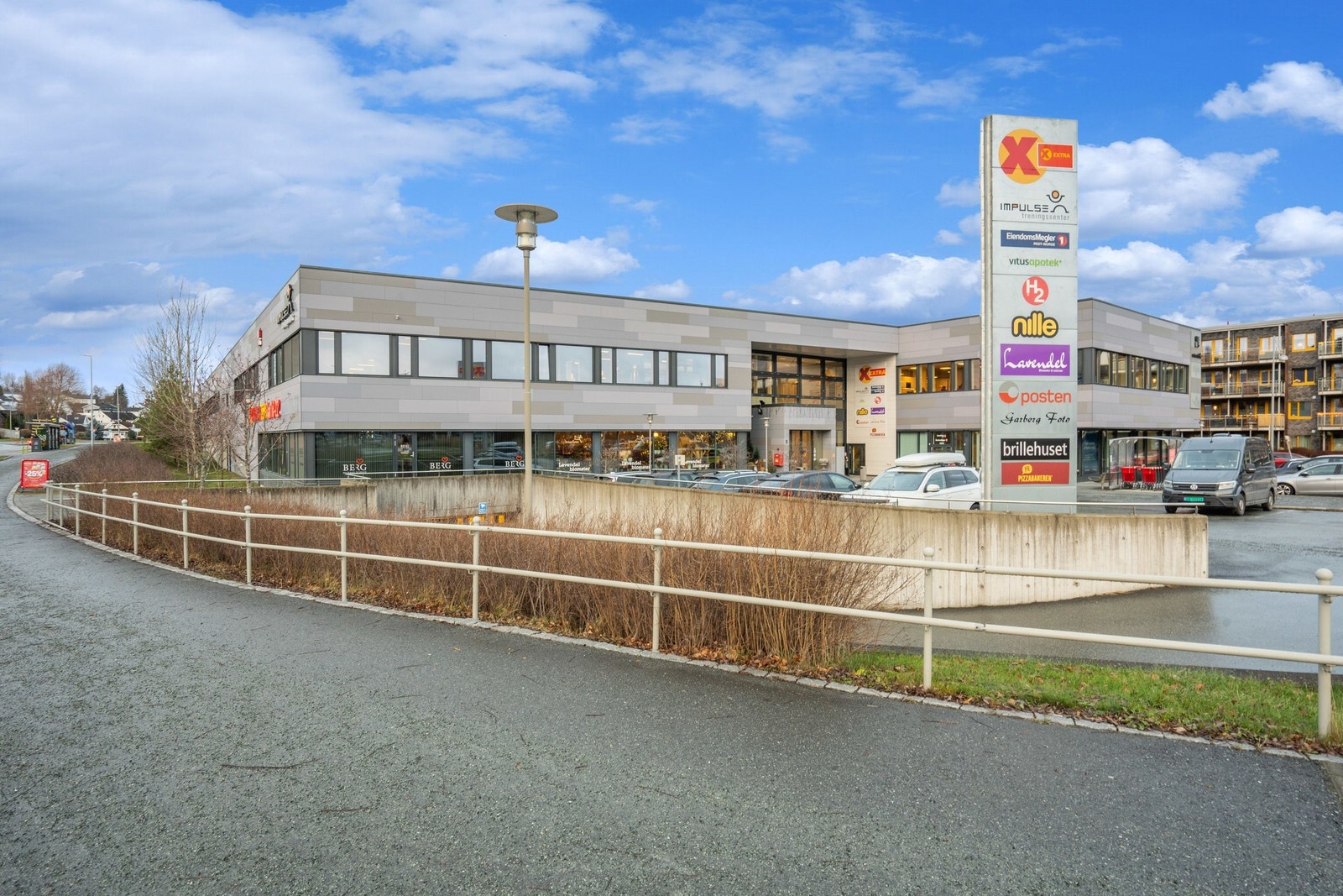 Gåavstand til Grildstadporten nærkjøpesenter. Galleribilde