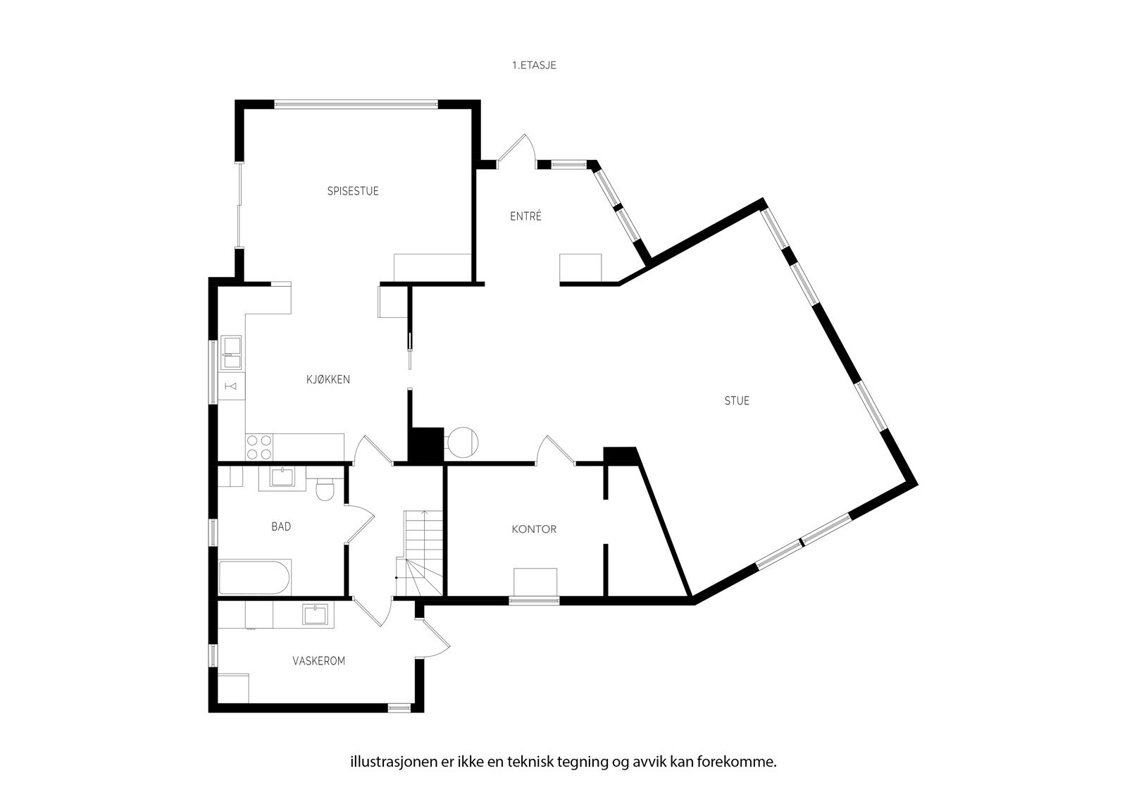 1.Etasje Galleribilde