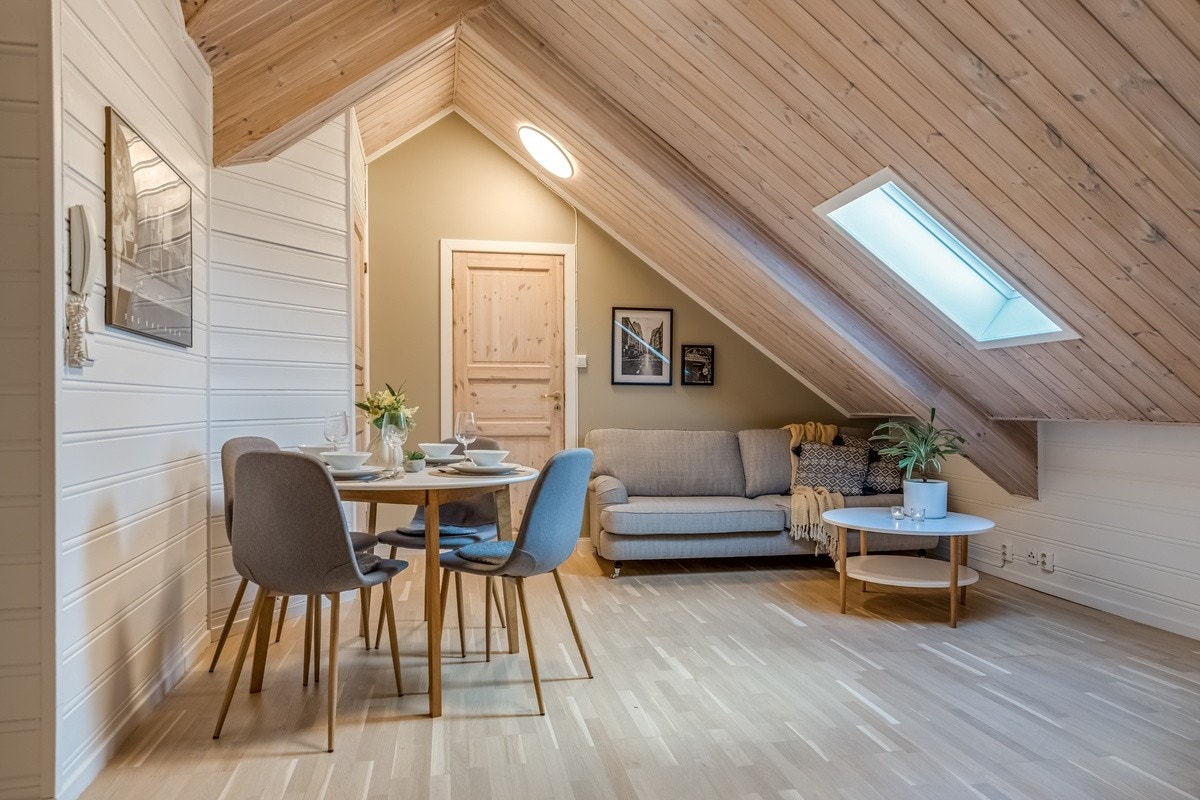 Stue med spiseplass Galleribilde