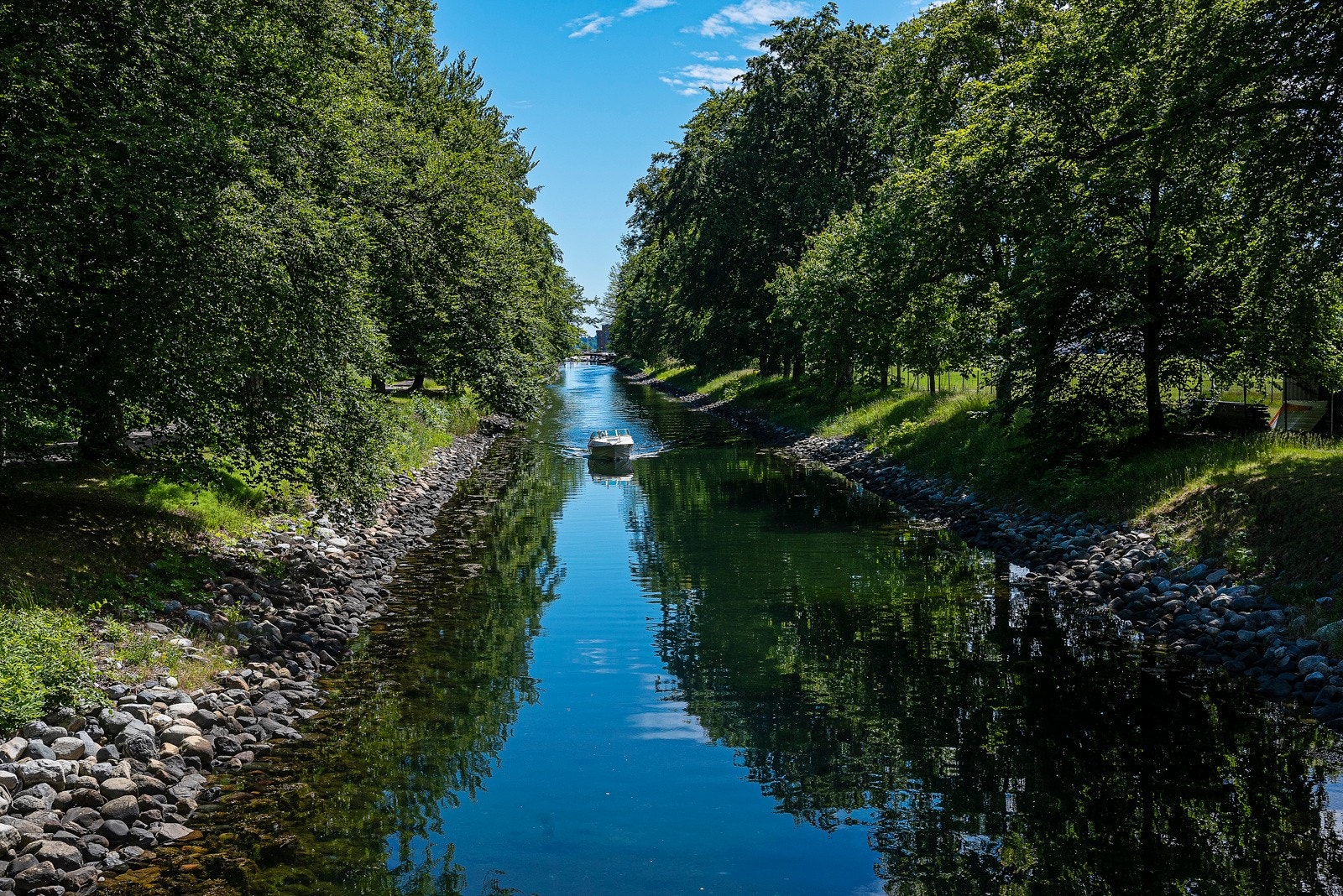 Kanalen i Horten Galleribilde